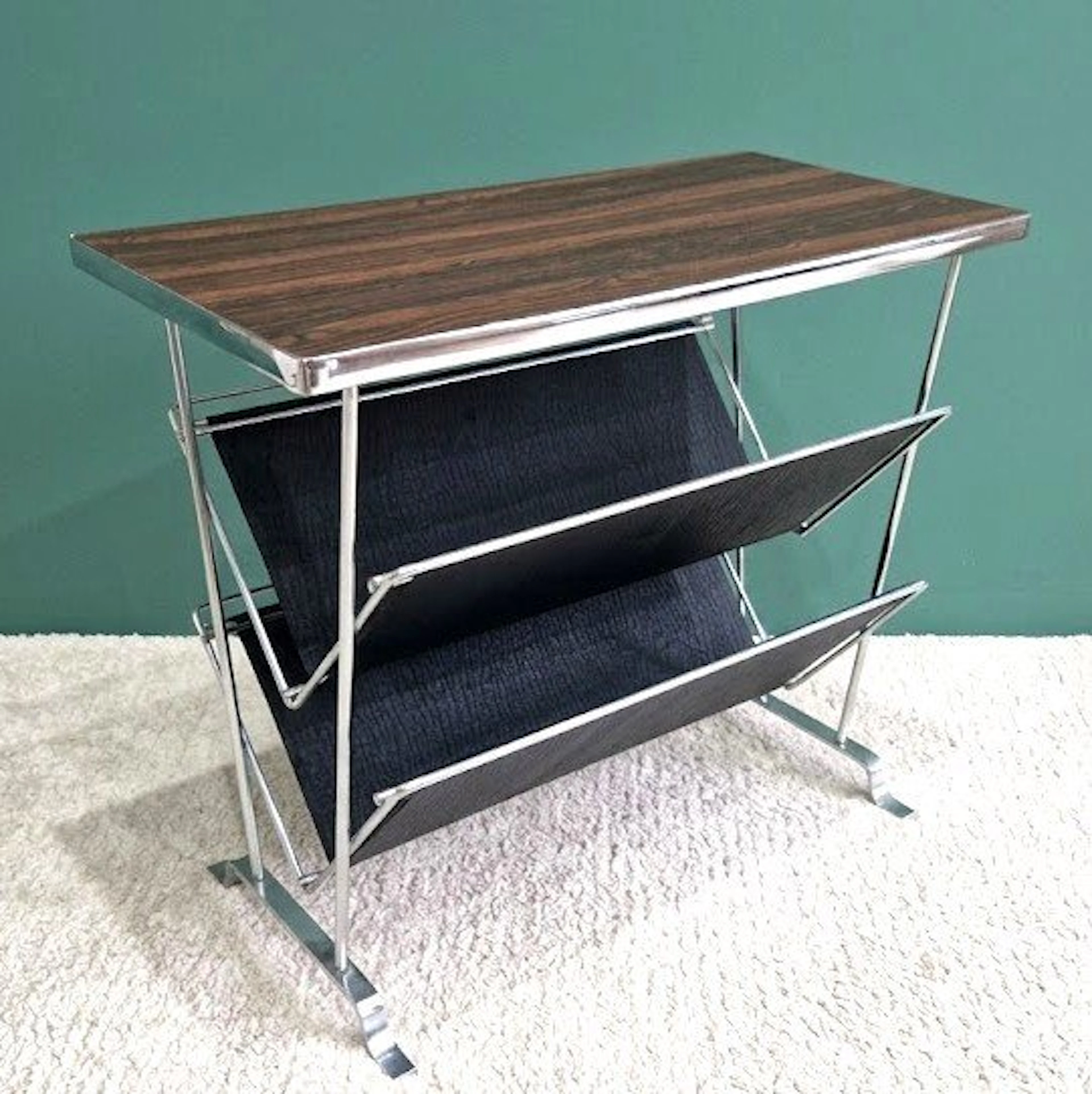 Magazine rack - Stainless steel - side table