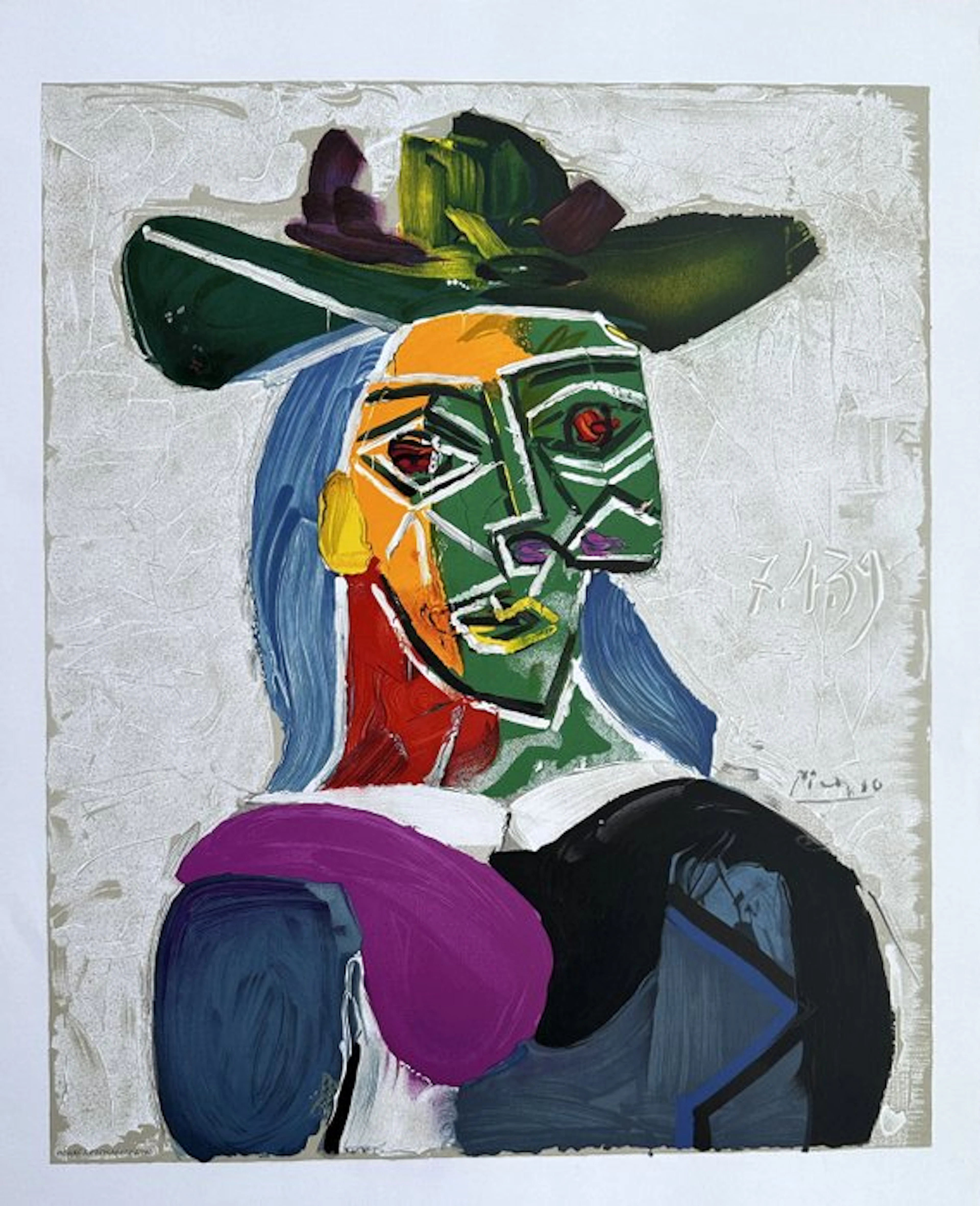 Pablo Picasso (1881-1973) - Femme au chapeau (Dora Maar)