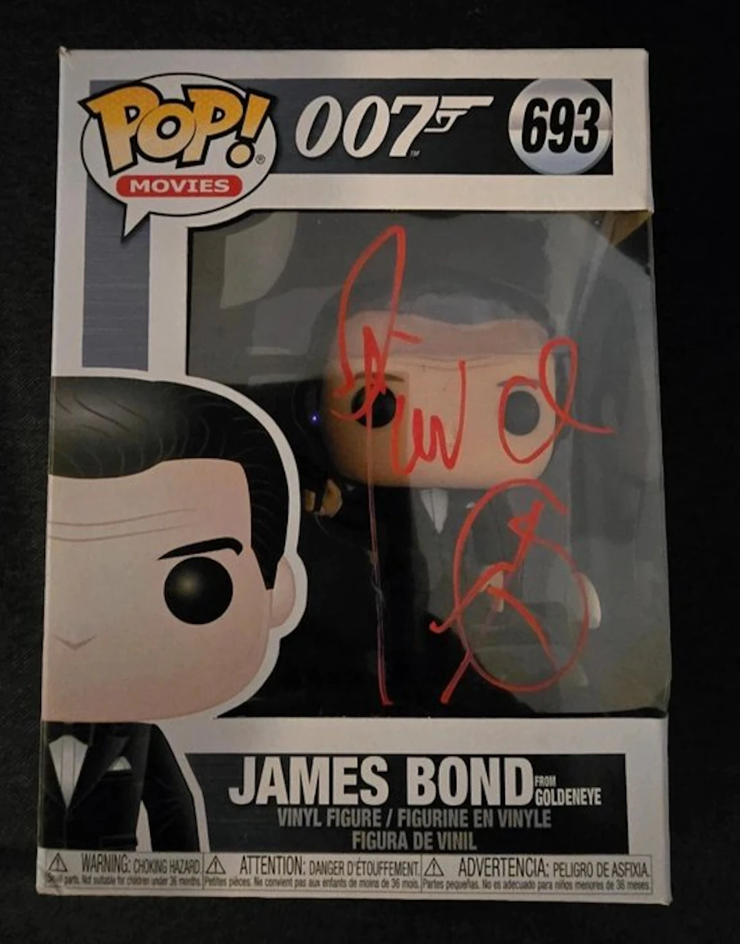 Funko - Funko Pop JAMES BOND- PIERCE BROSNAN autograph - 2010-2020 - China