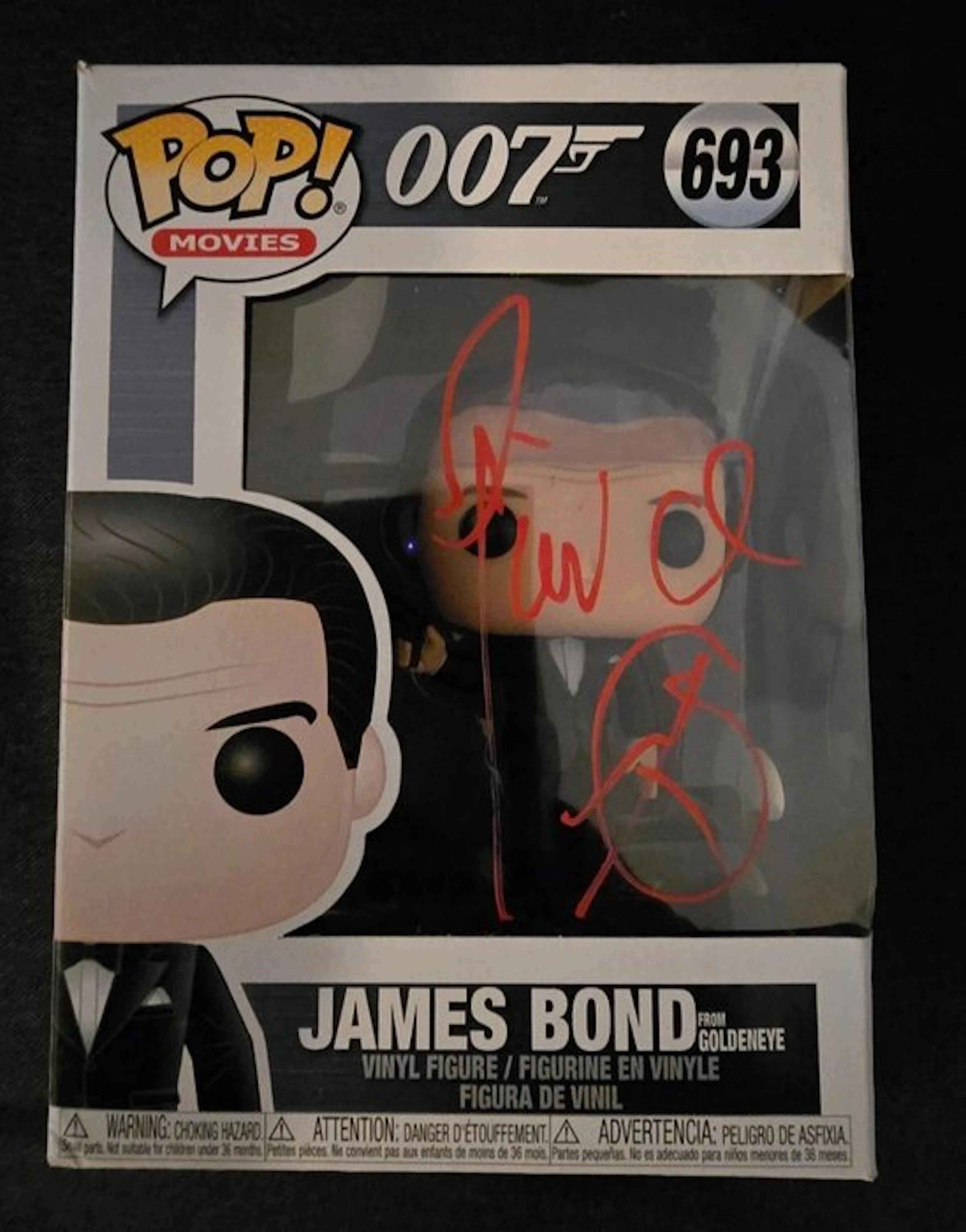 Funko - Funko Pop JAMES BOND- PIERCE BROSNAN autograph - 2010-2020 - China