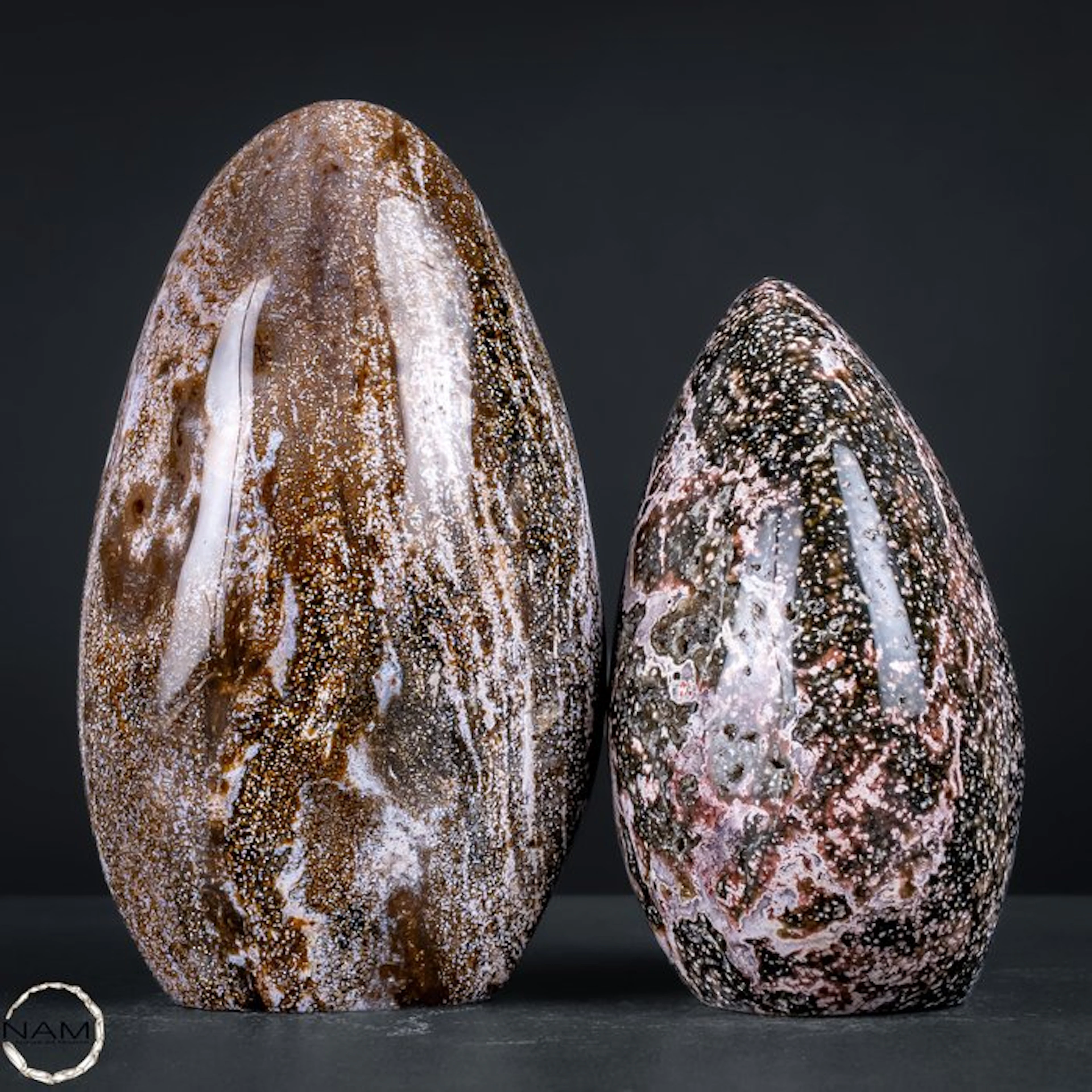 Ocean Agate – Fascinating freeforms with natural...