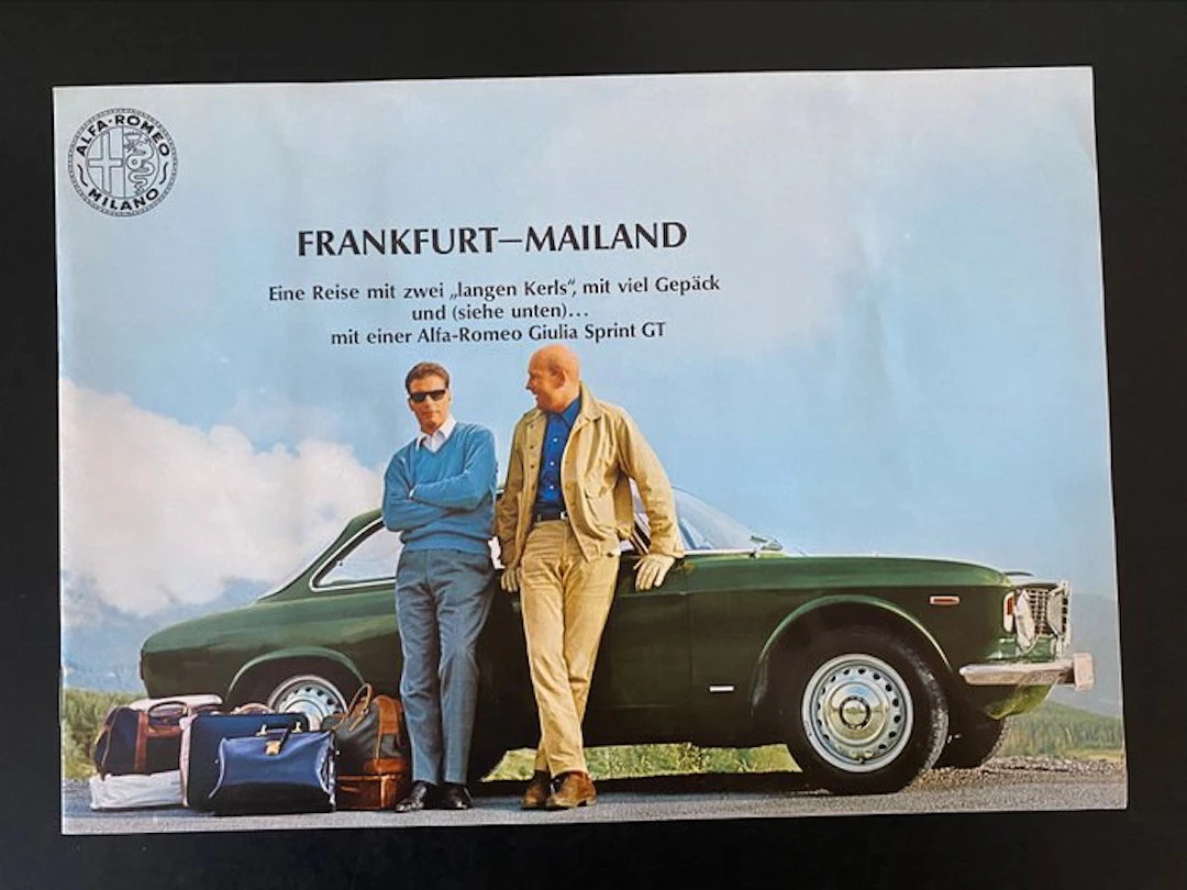 Brochure - Alfa Romeo - Alfa Romeo Giulia 1600 Sprint GT / Giulia GTC - 1965