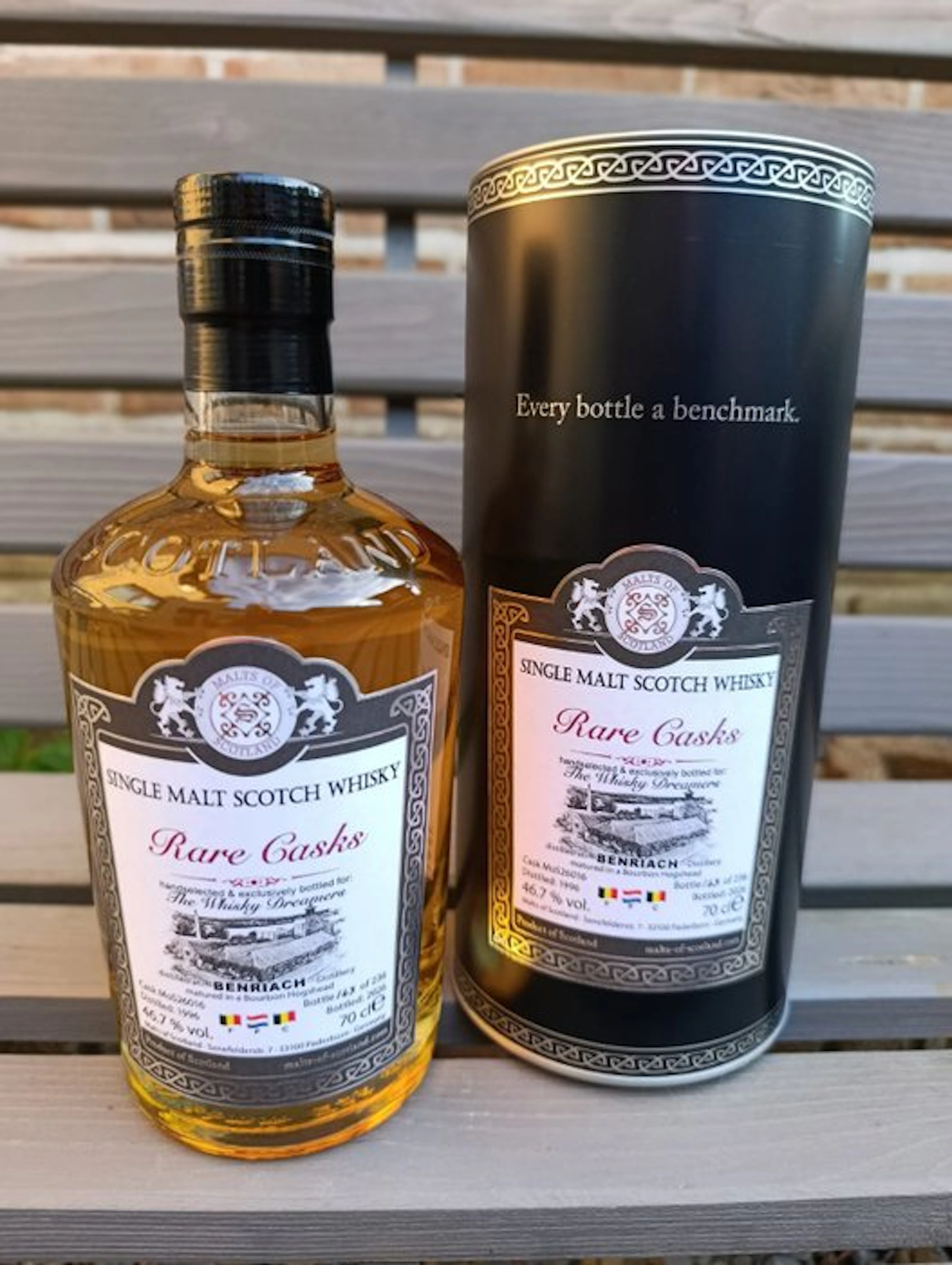 Benriach 1996 Rare Casks for The Whisky Dreamers - Malts of Scotland - b