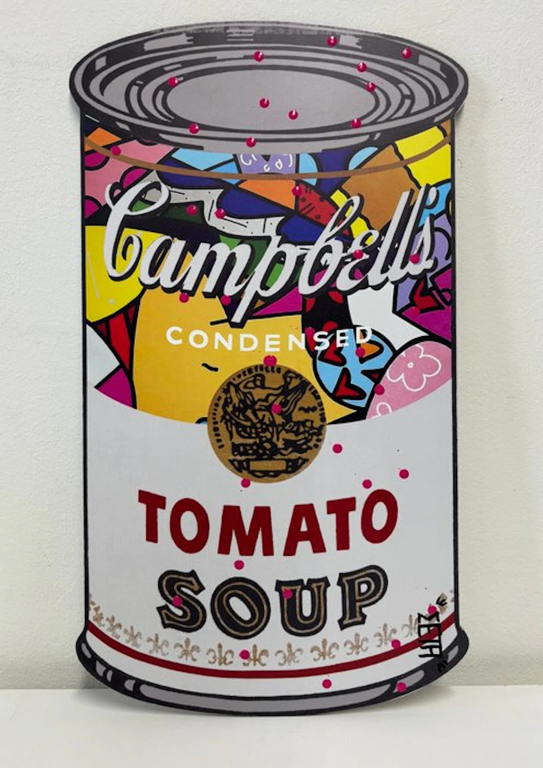 Meta Pop (1990) - Romero Britto x Campbell´s II (Girl in a bikini)