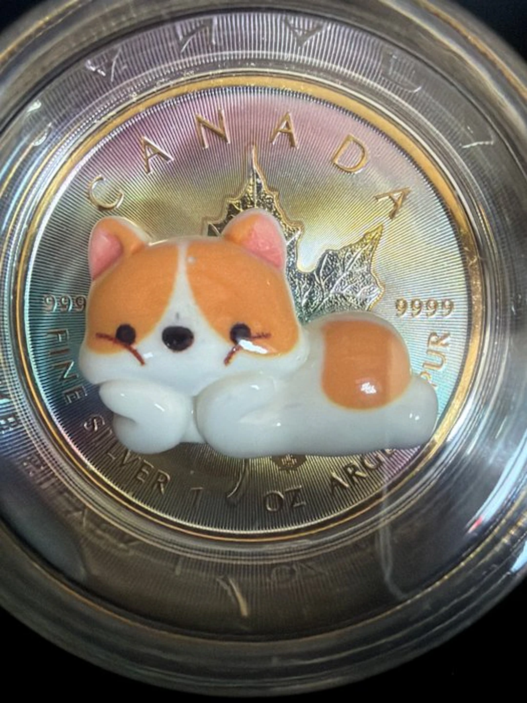 Canada. 5 Dollars 2025 Hachiko 1 oz (.999) mit CoA und BOX