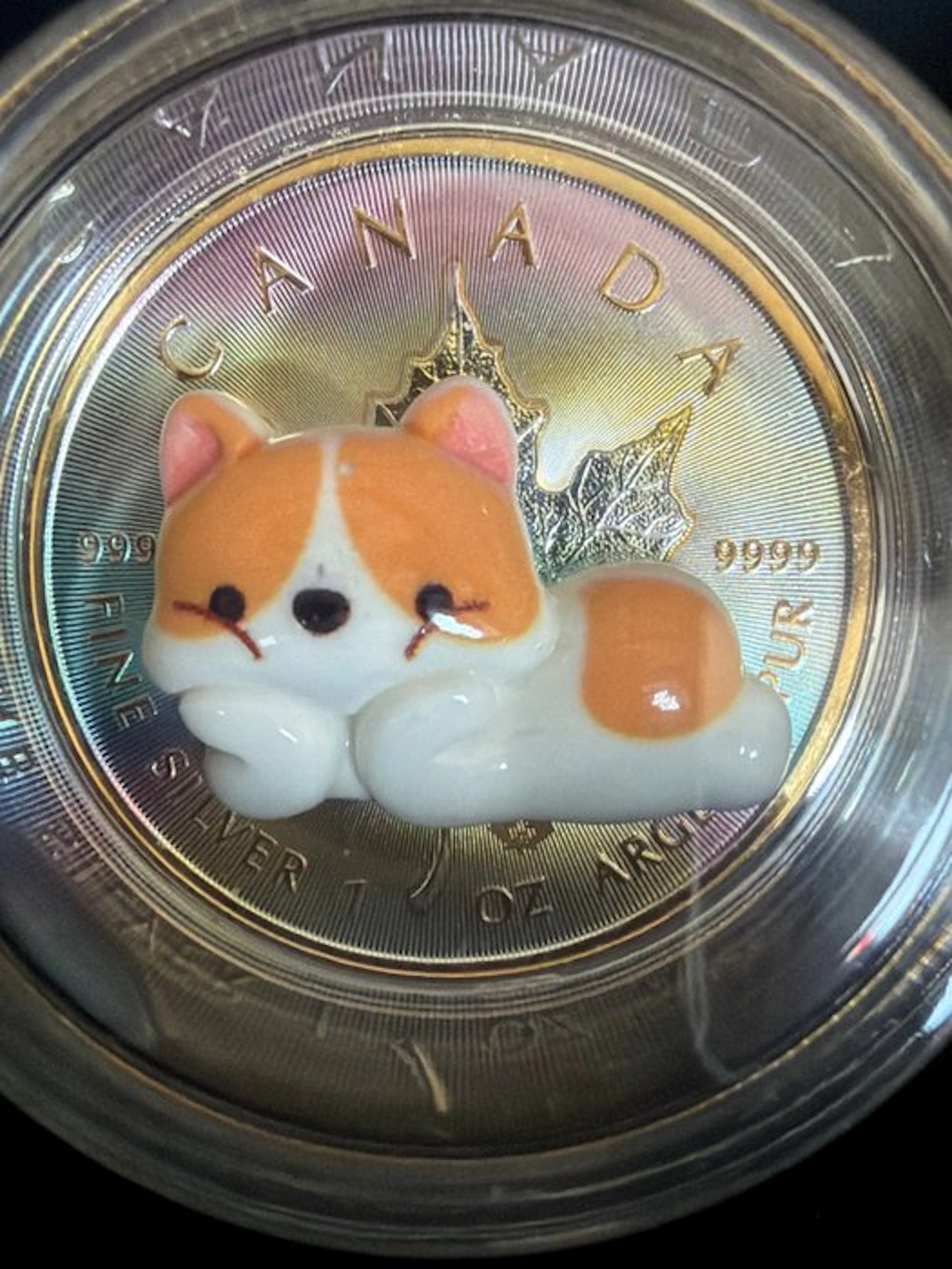 Canada. 5 Dollars 2025 Hachiko 1 oz (.999) mit CoA und BOX