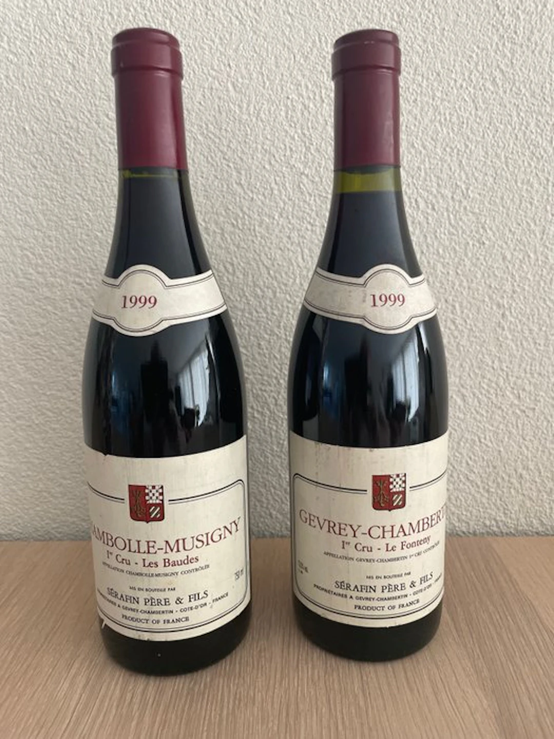 1999 Domaine Serafin Pere & Fils Chambolle Musigny "Les...