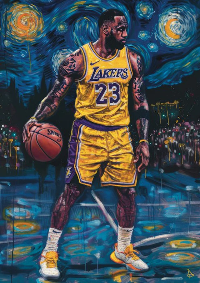 Los Angeles Lakers - NBA - LeBron James - Los Angeles...