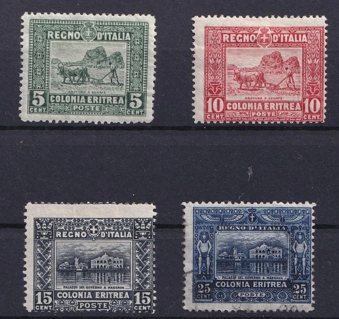 Italian Eritrea 1910/1914 - Eritrea African Subjects - Sassone S.5