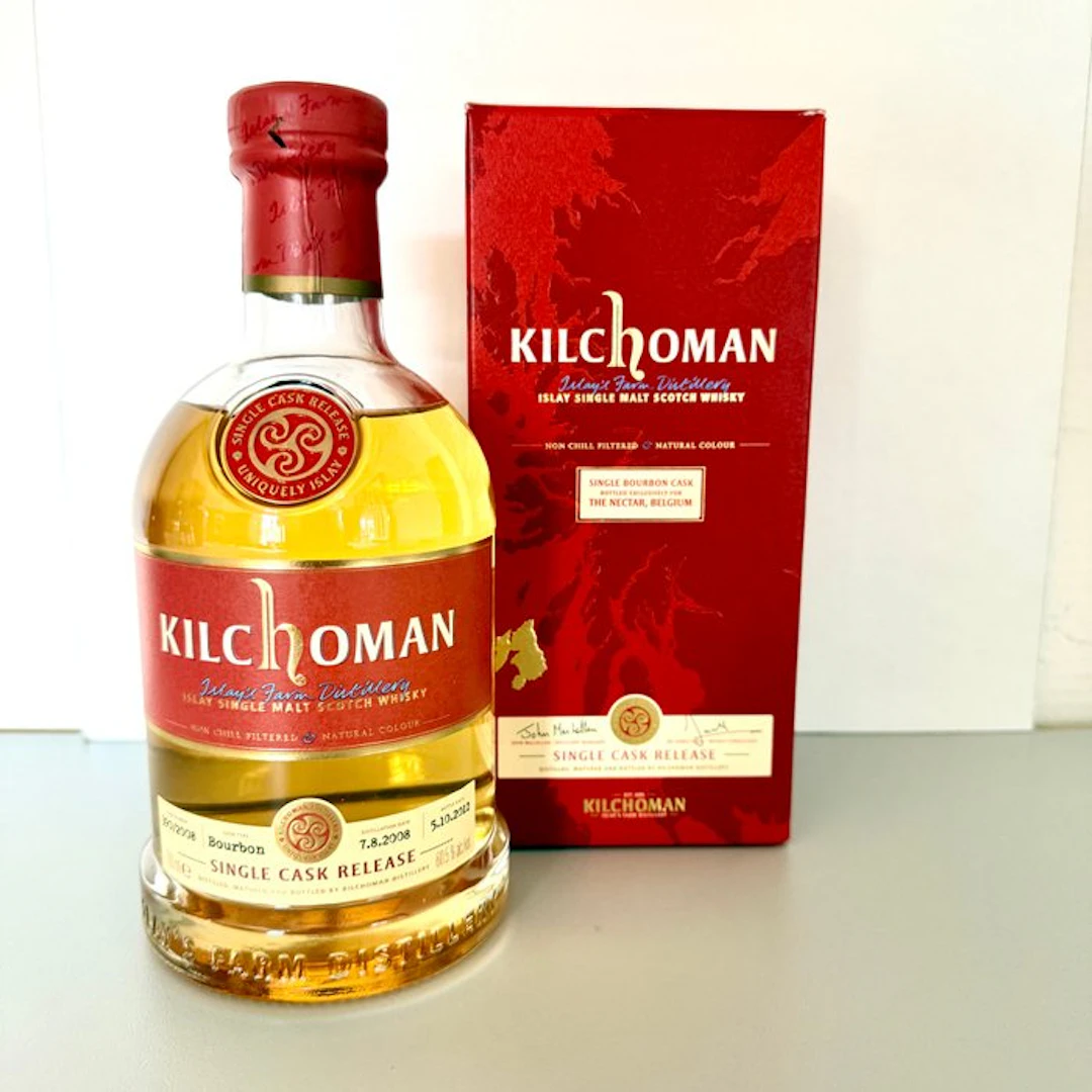 Kilchoman 2008 Single Cask Release - Ex-Bourbon Cask No