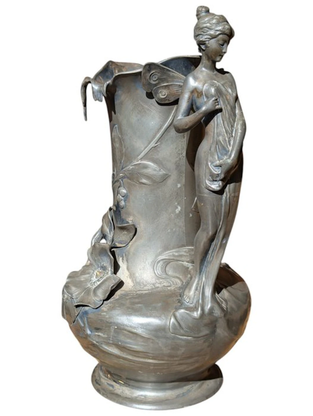 WMF - Vase - Metal - WMF Art Nouveau Vase