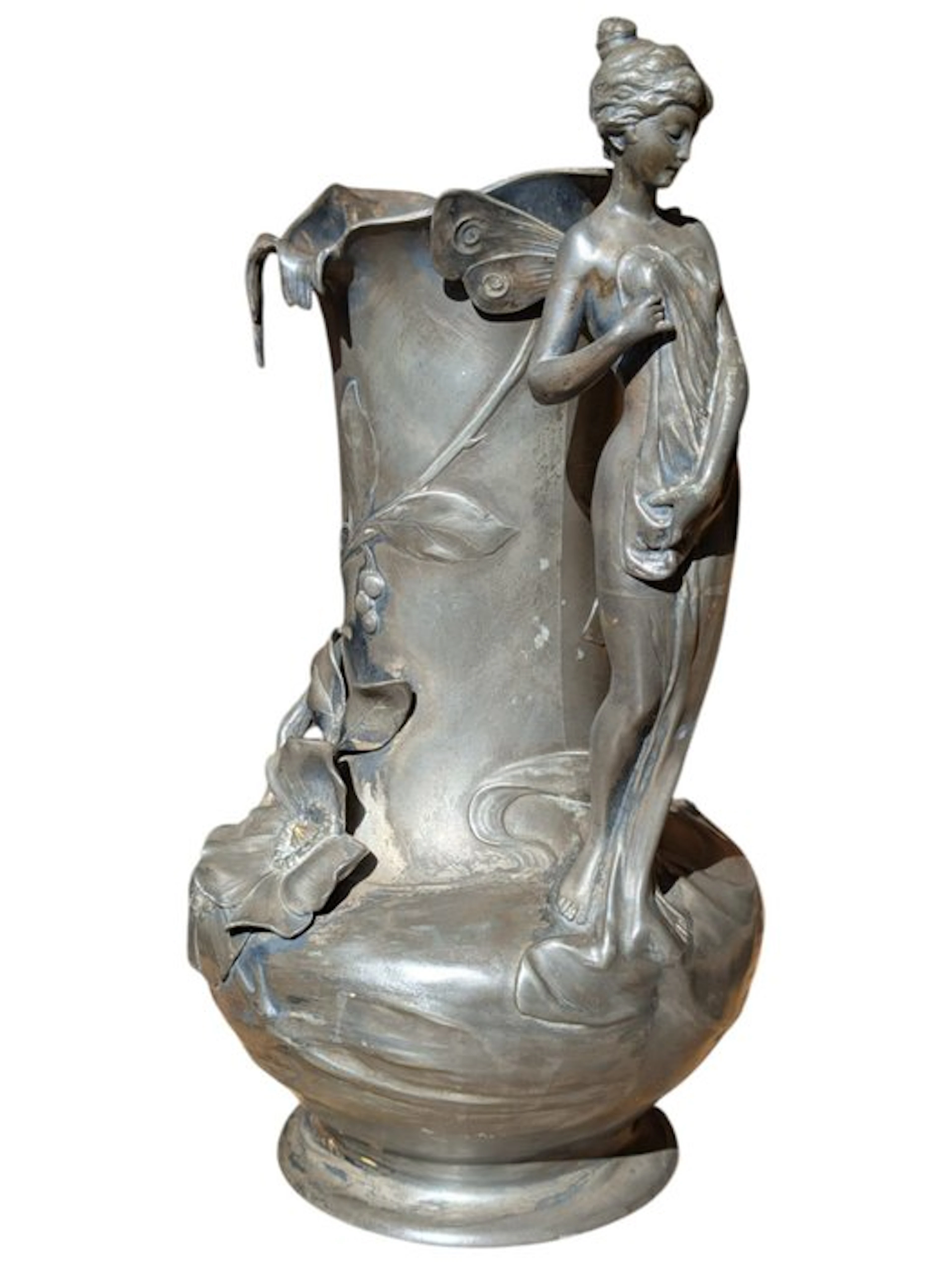 WMF - Vase - Metal - WMF Art Nouveau Vase
