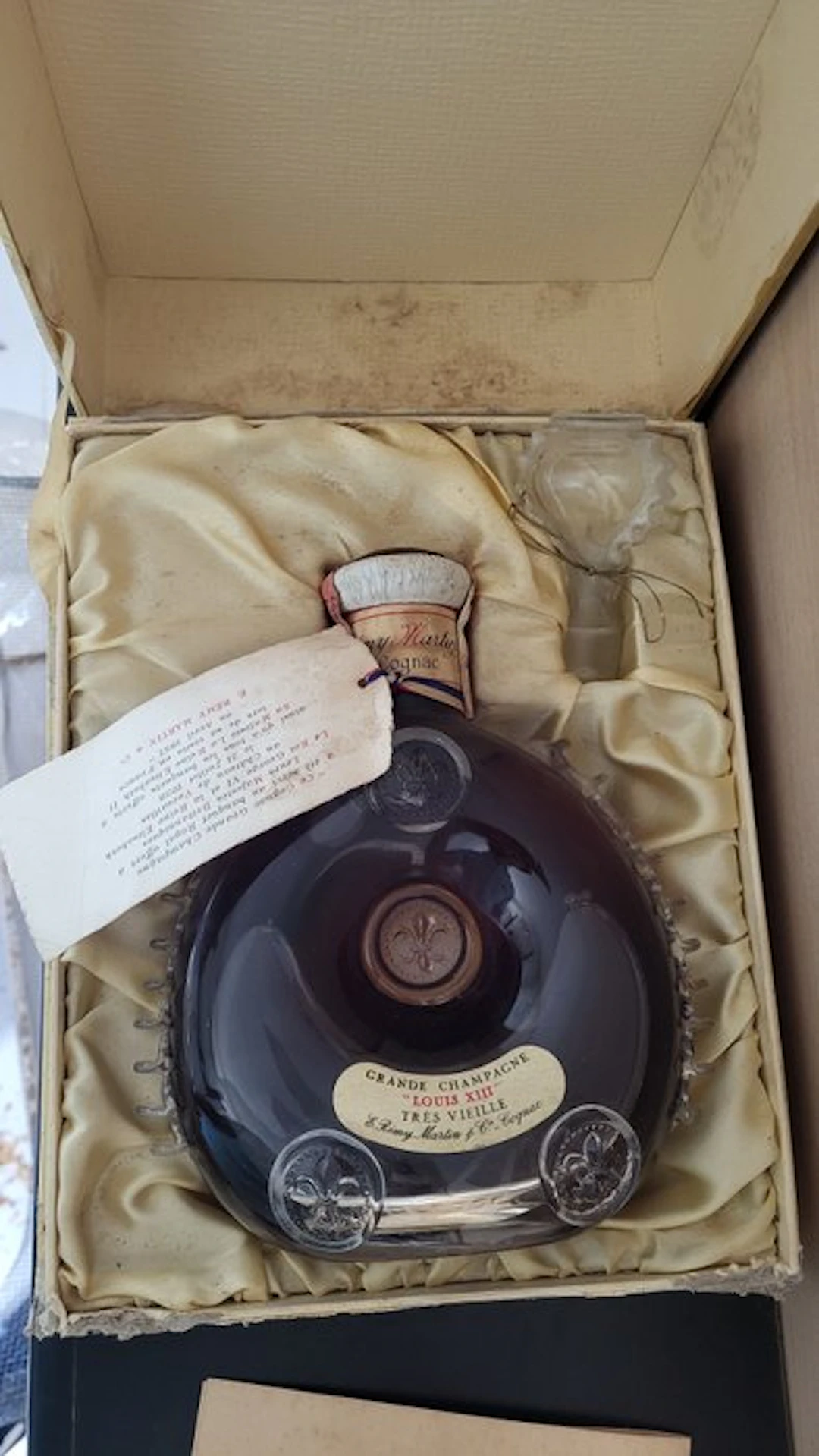 Rémy Martin - Louis XIII Très Vieille - Baccarat Set - b. 1950s - 75cl