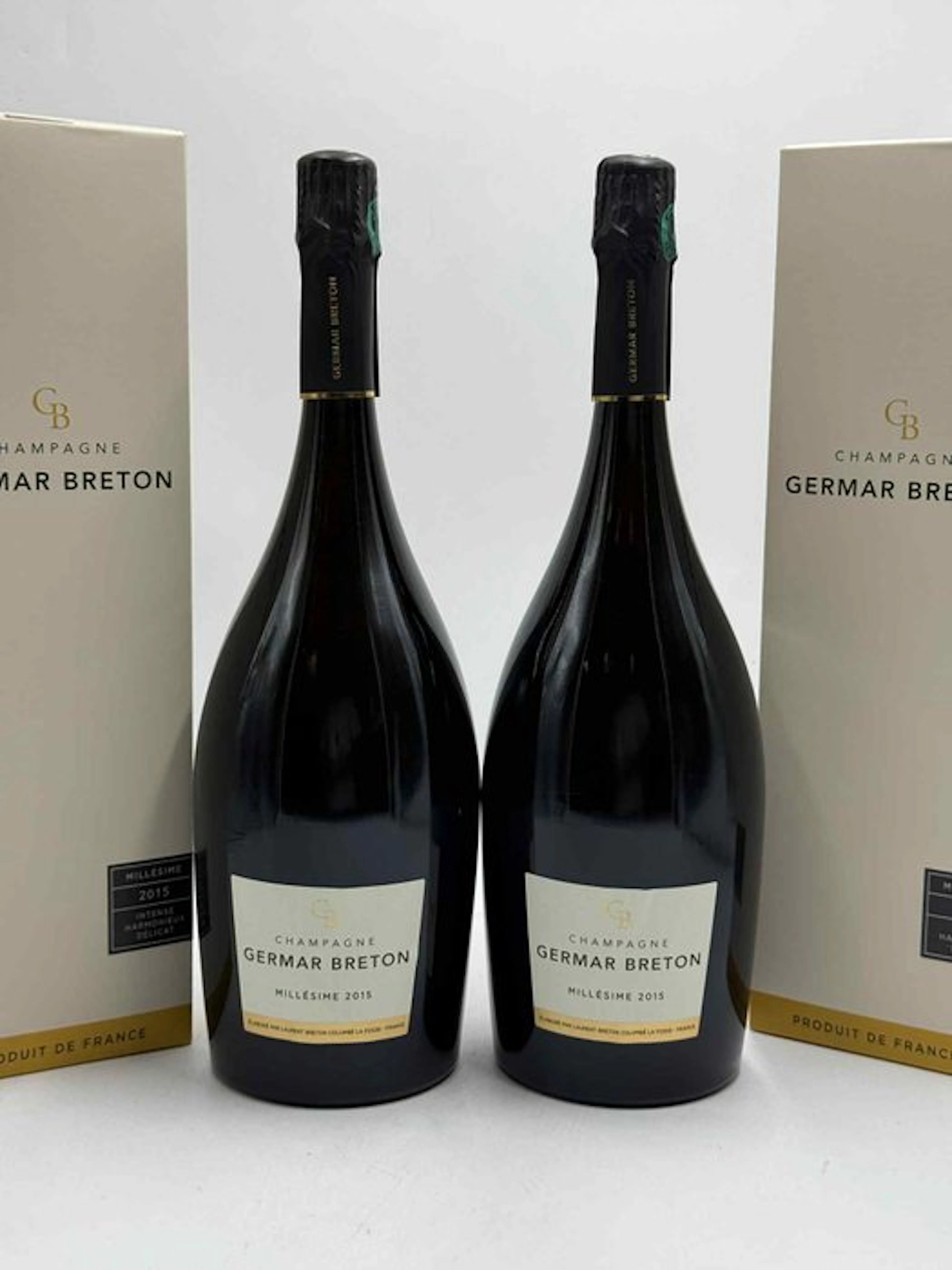 2015 Germar Breton - Champagne Extra Brut, Blanc de Blancs - 2 Magnums (1.5L)