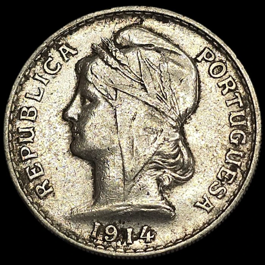 Portugal. 50 centavos 1914 (No reserve price)