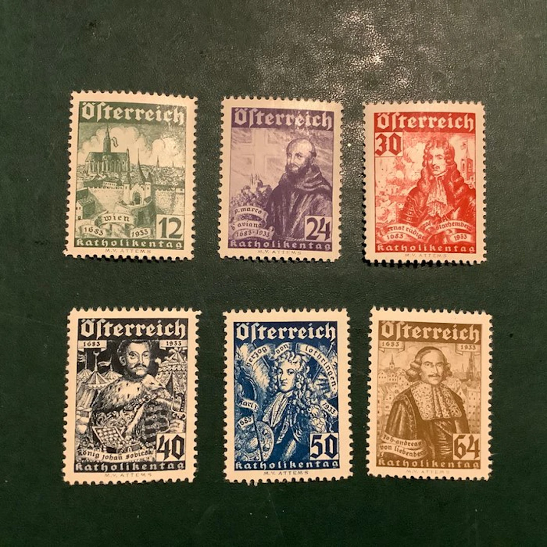 Austria 1933 - Katholicisme days - battle against the...