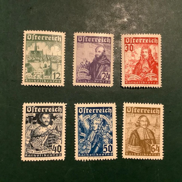 Austria 1933 - Katholicisme days - battle against the...