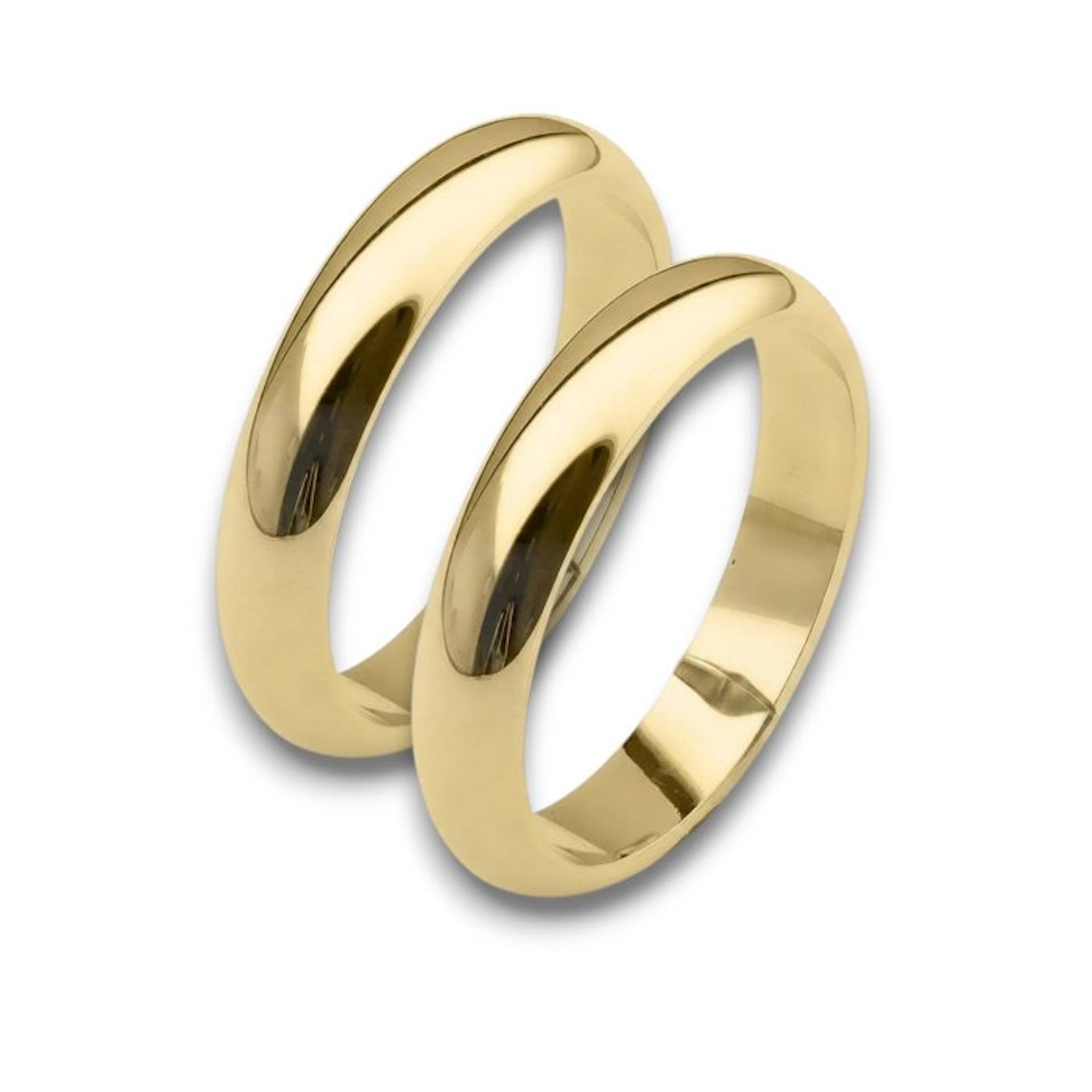 Wedding ring - 18 kt. Yellow gold - Pair of wedding bands 16.4 g