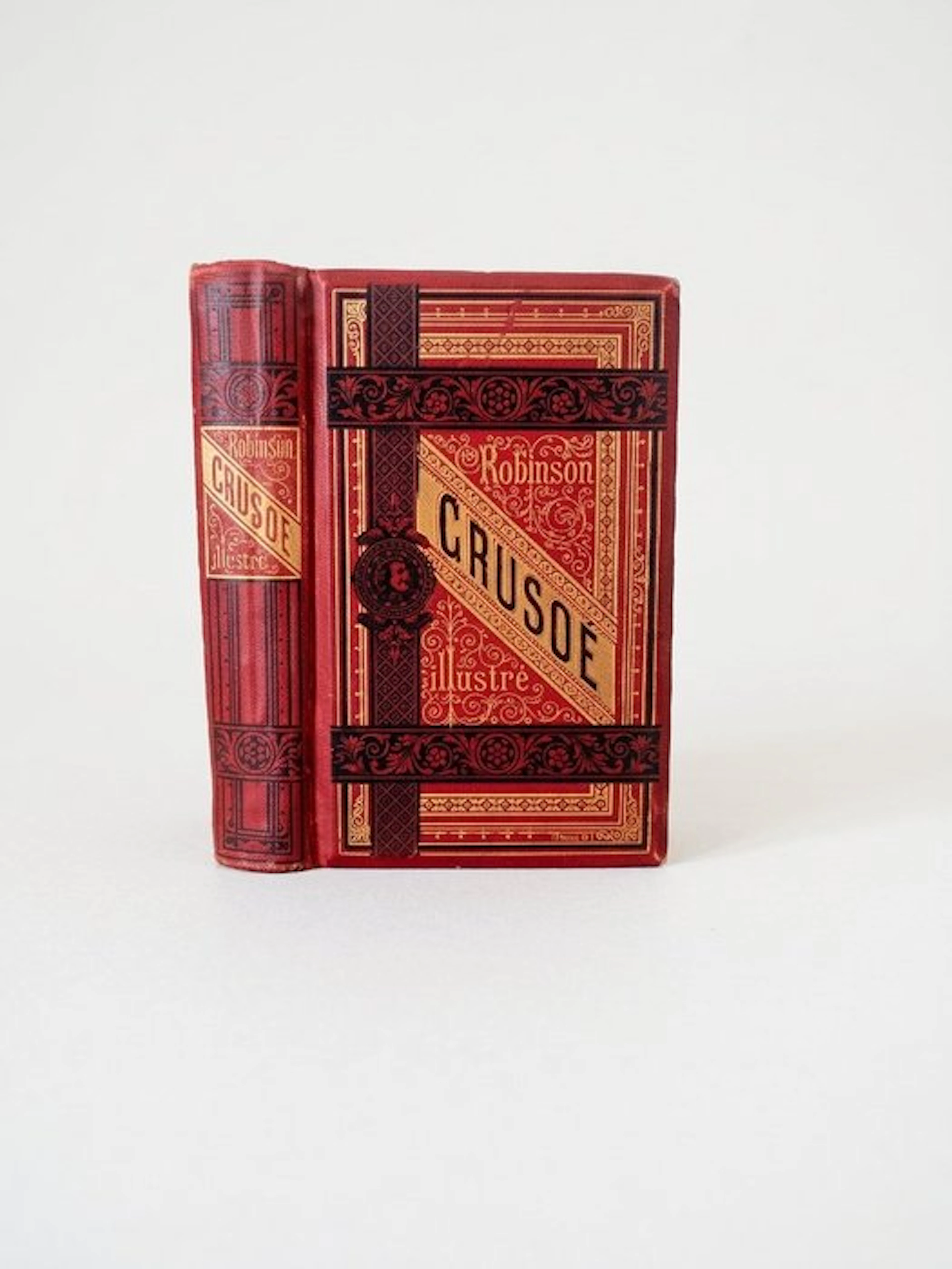 Daniel Defoe - Le Petit Robinson Crusoé - Cartonnage d'editeur - 1885