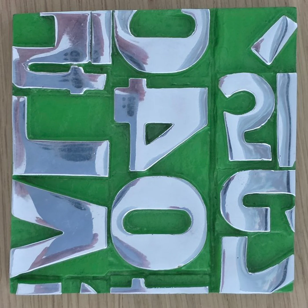 Karl Lagasse (1981) - Sculpture, Bronze (green) - 9.5 cm - Aluminium