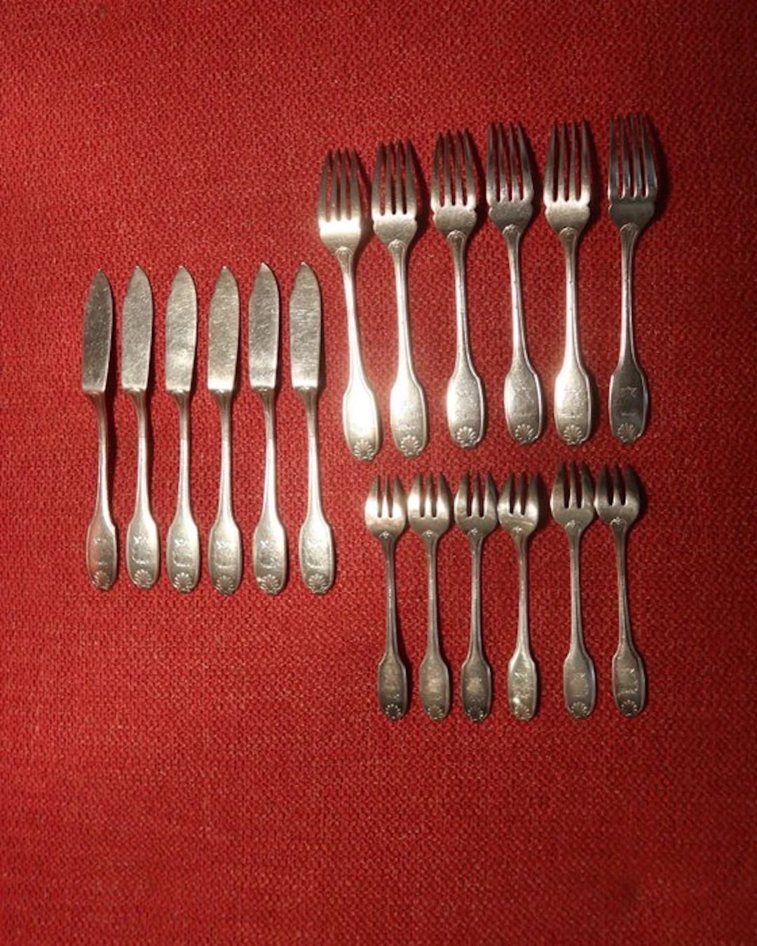 Christofle - Cutlery set (18) - Silverplated - For Ritz Hotel, Paris
