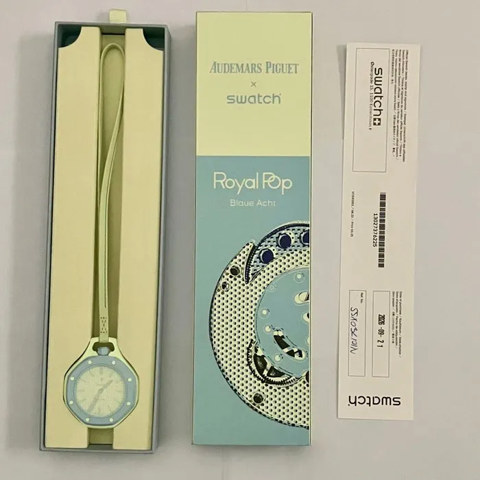Swatch - AP X Swatch BLAUE ACHT Royal Pop - No reserve...