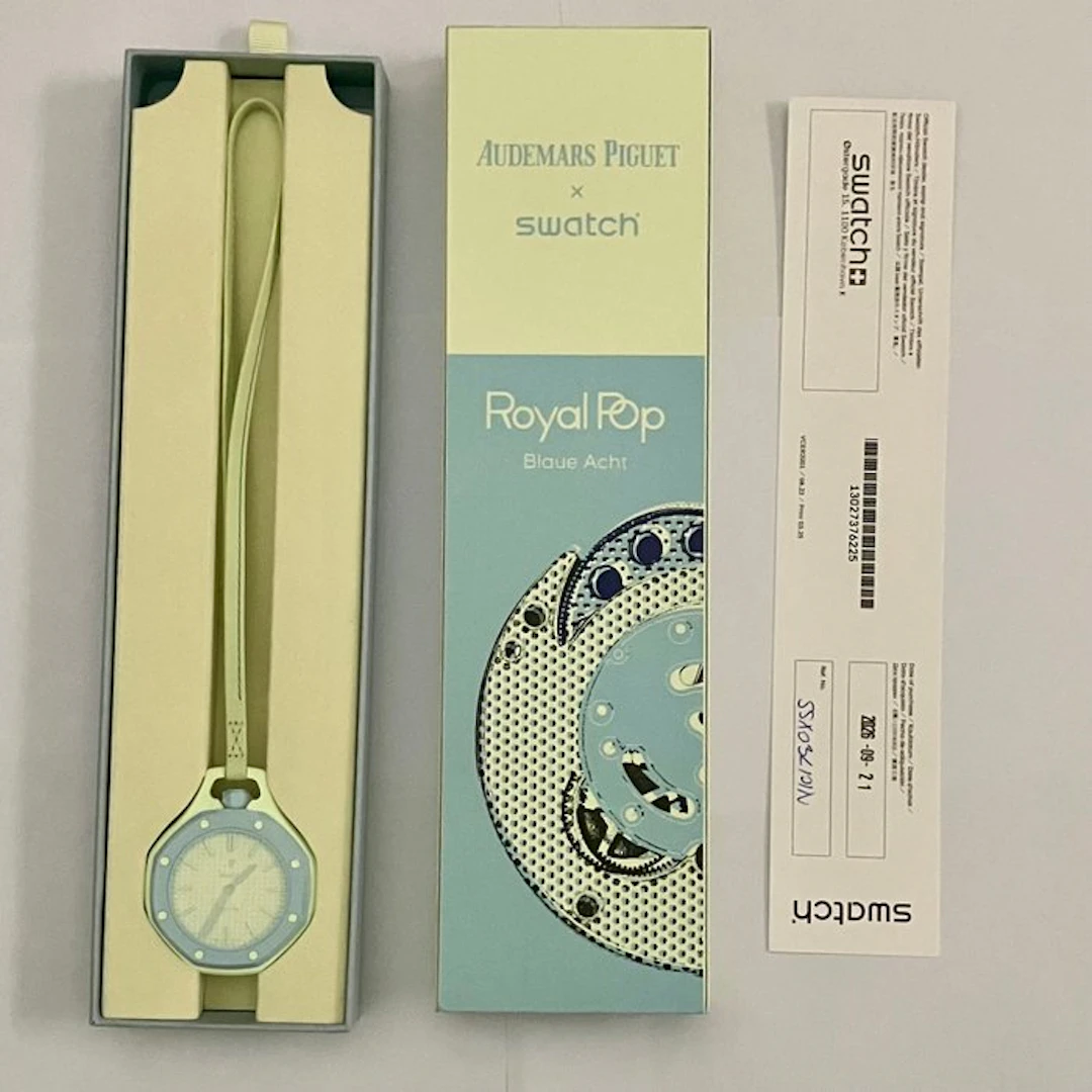 Swatch - AP X Swatch BLAUE ACHT Royal Pop - No reserve...