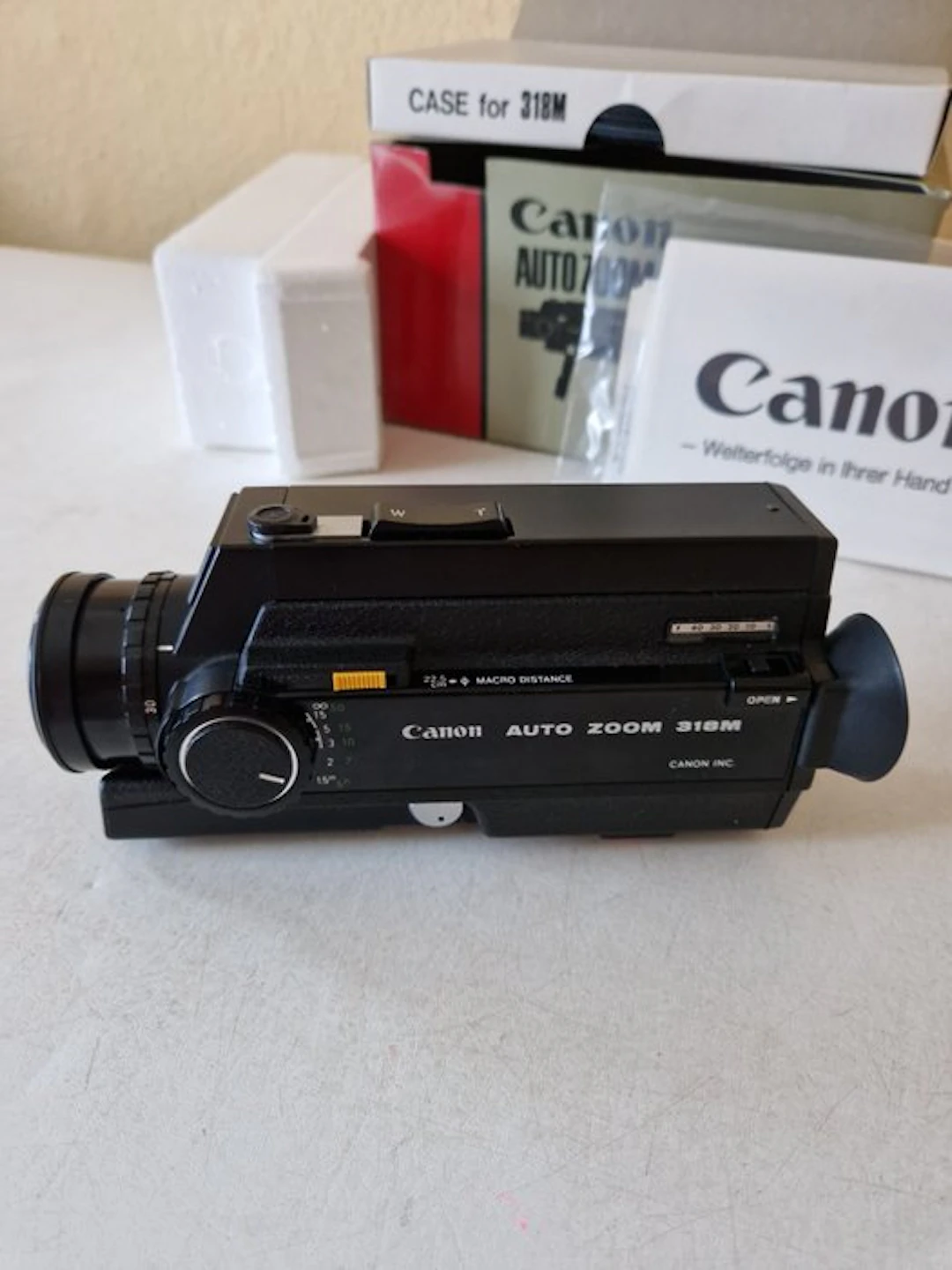 Canon Auto zoom 318 M Super 8 Kamera Movie camera