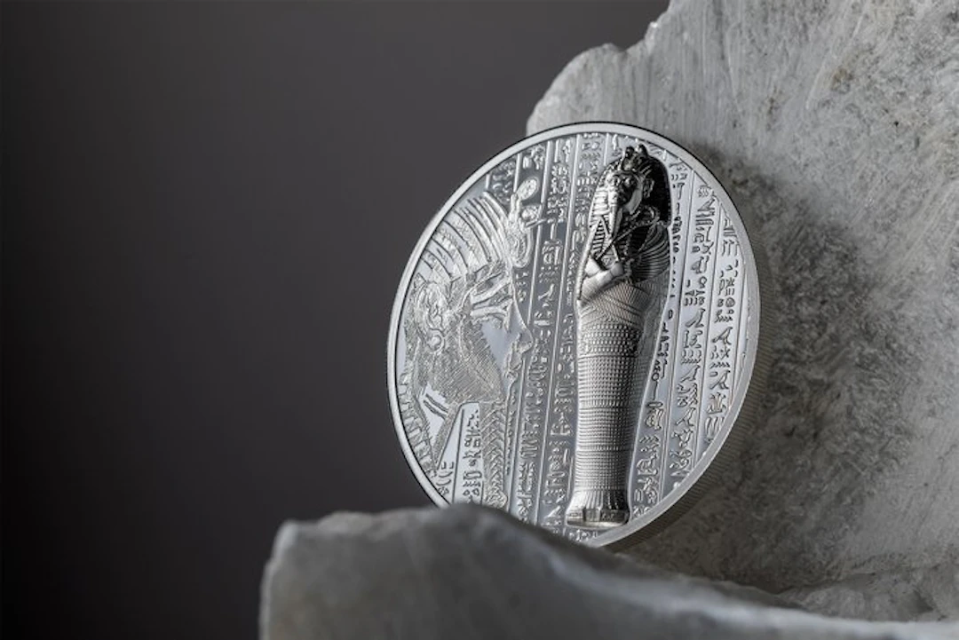 Cook Islands. 5 Dollars 2022 X-Ray – Mummy, 1 Oz (.999)