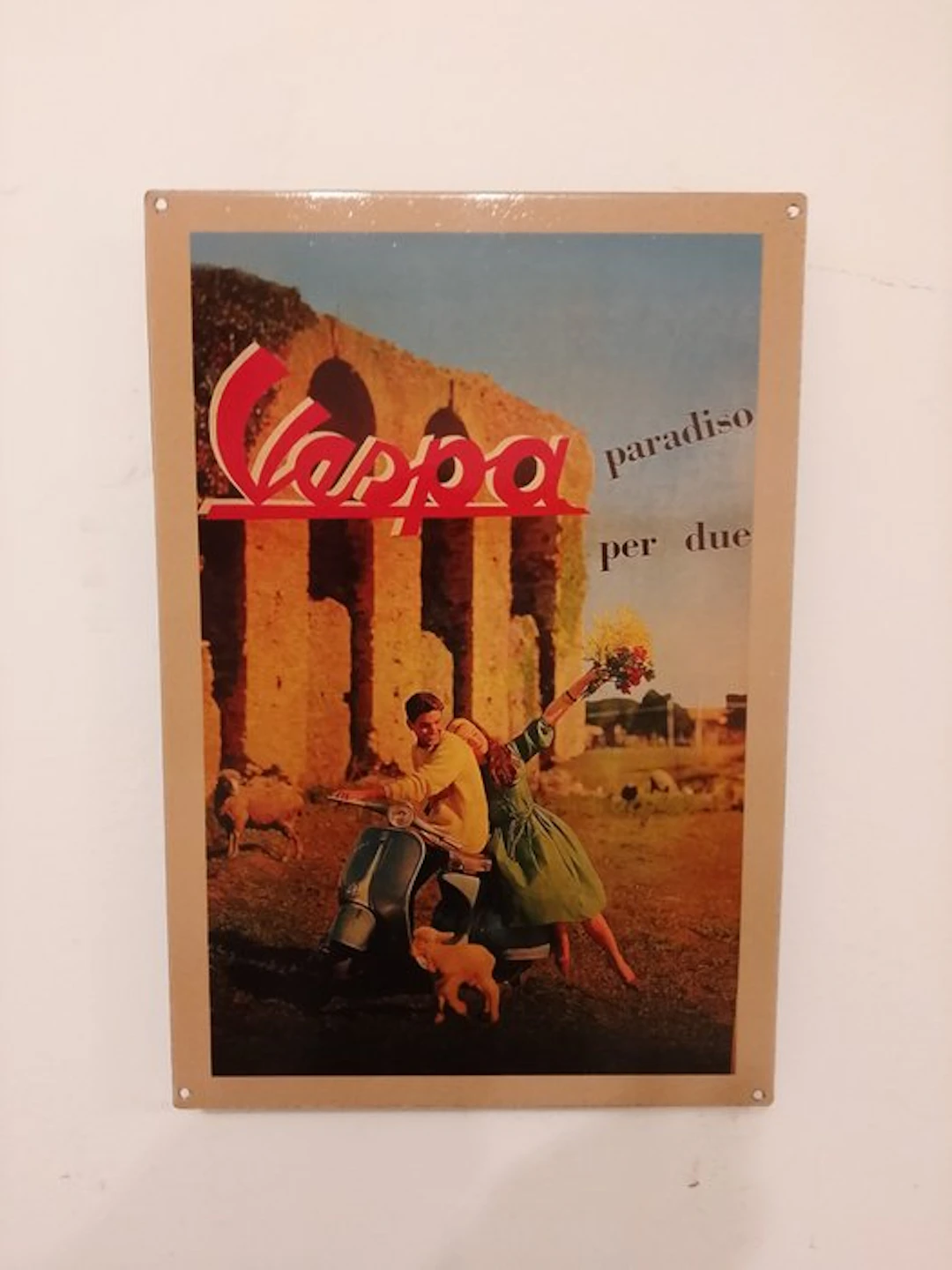 Piaggio - Iron sign - piaggio - Advertising sign - 1975 - Iron