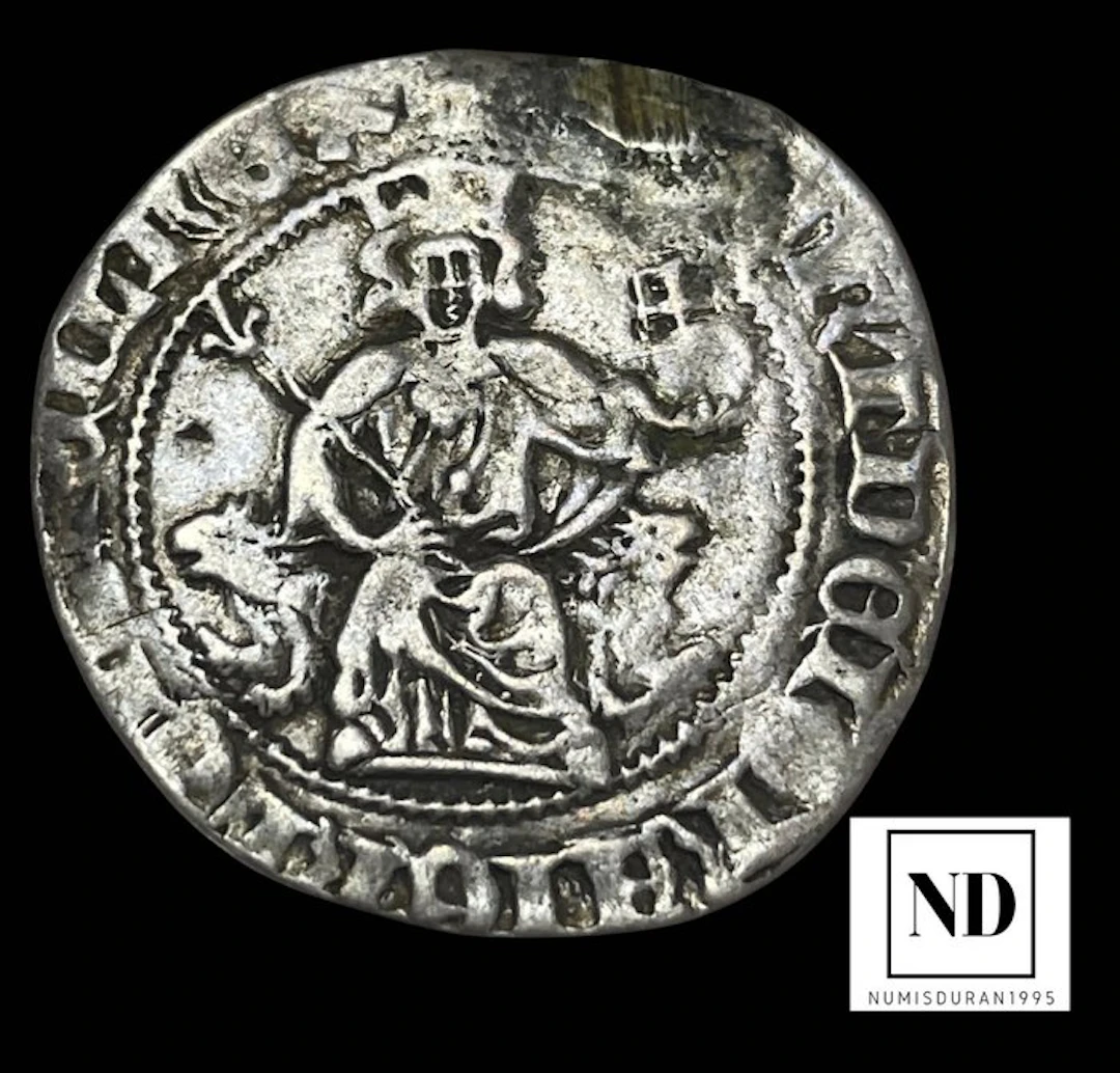 Italy. Roberto D'Angiò (1309-1343). Gigliato 1309/1343 - Nápoles y Sicilia