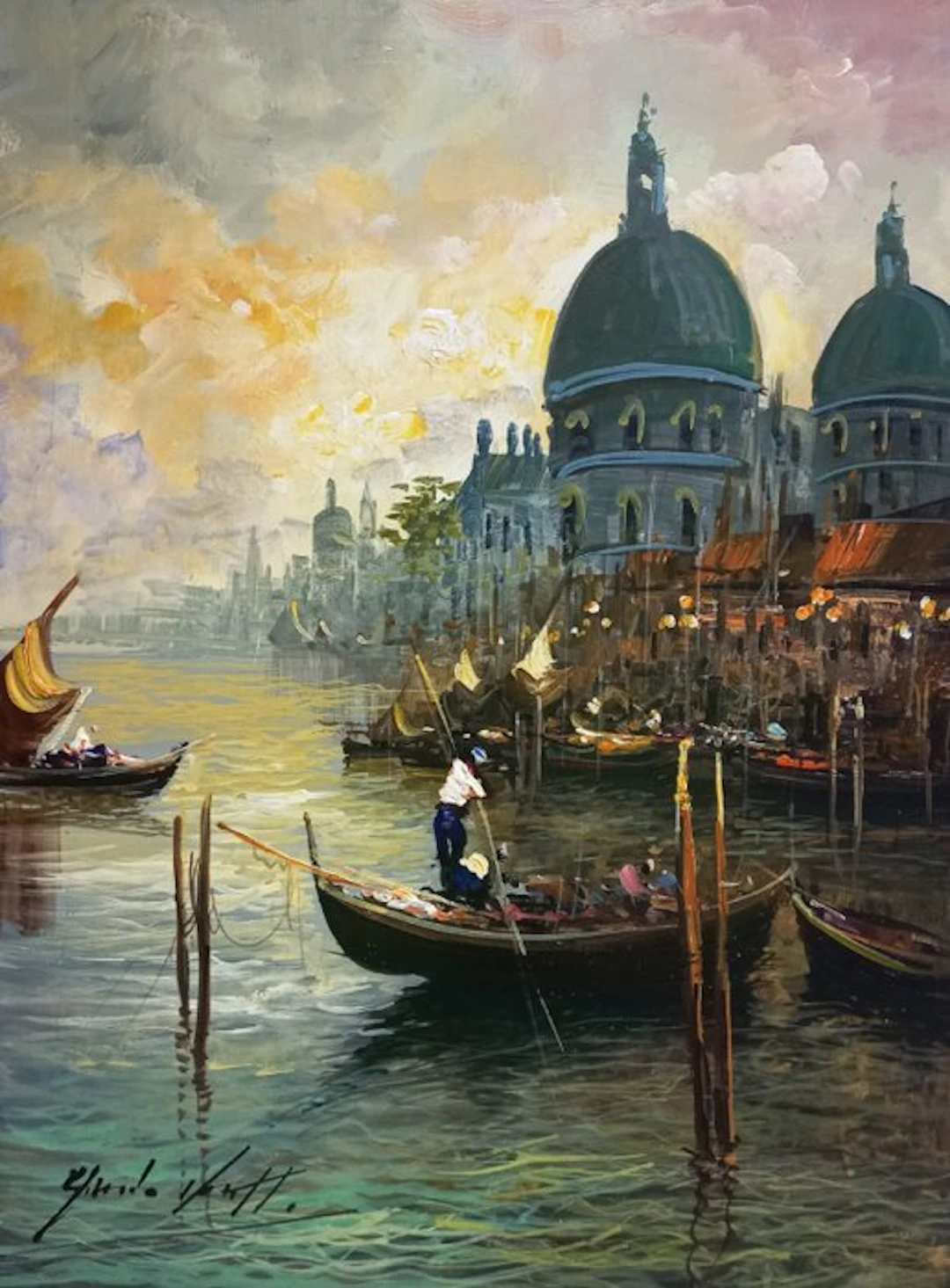 Guido Vuotto (1964) - Basilica di santa Maria della salute (Venezia)