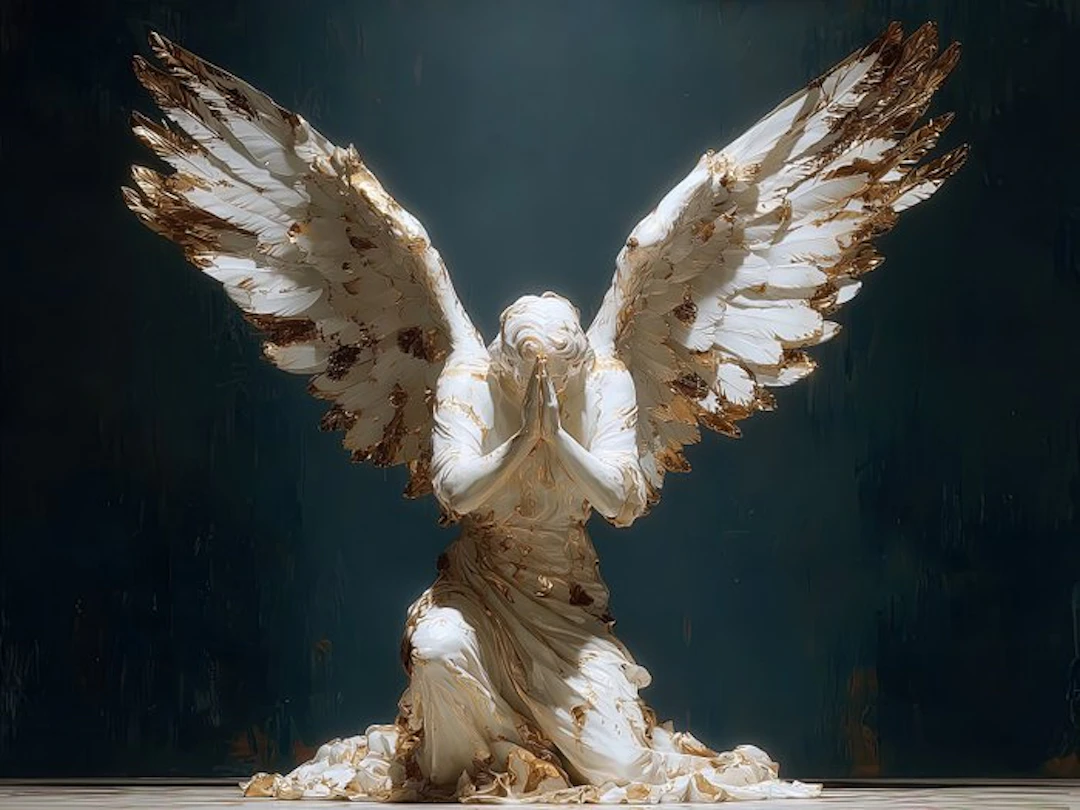 Yamila - "Ángel Restaurado: Una Meditación en Kintsugi"