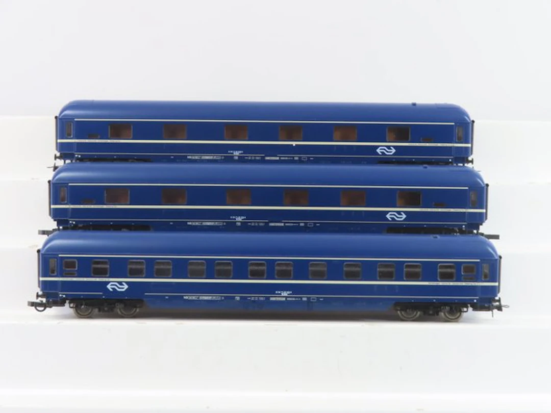 Roco H0 - 44927 - Model train passenger carriage (3) - 3x...