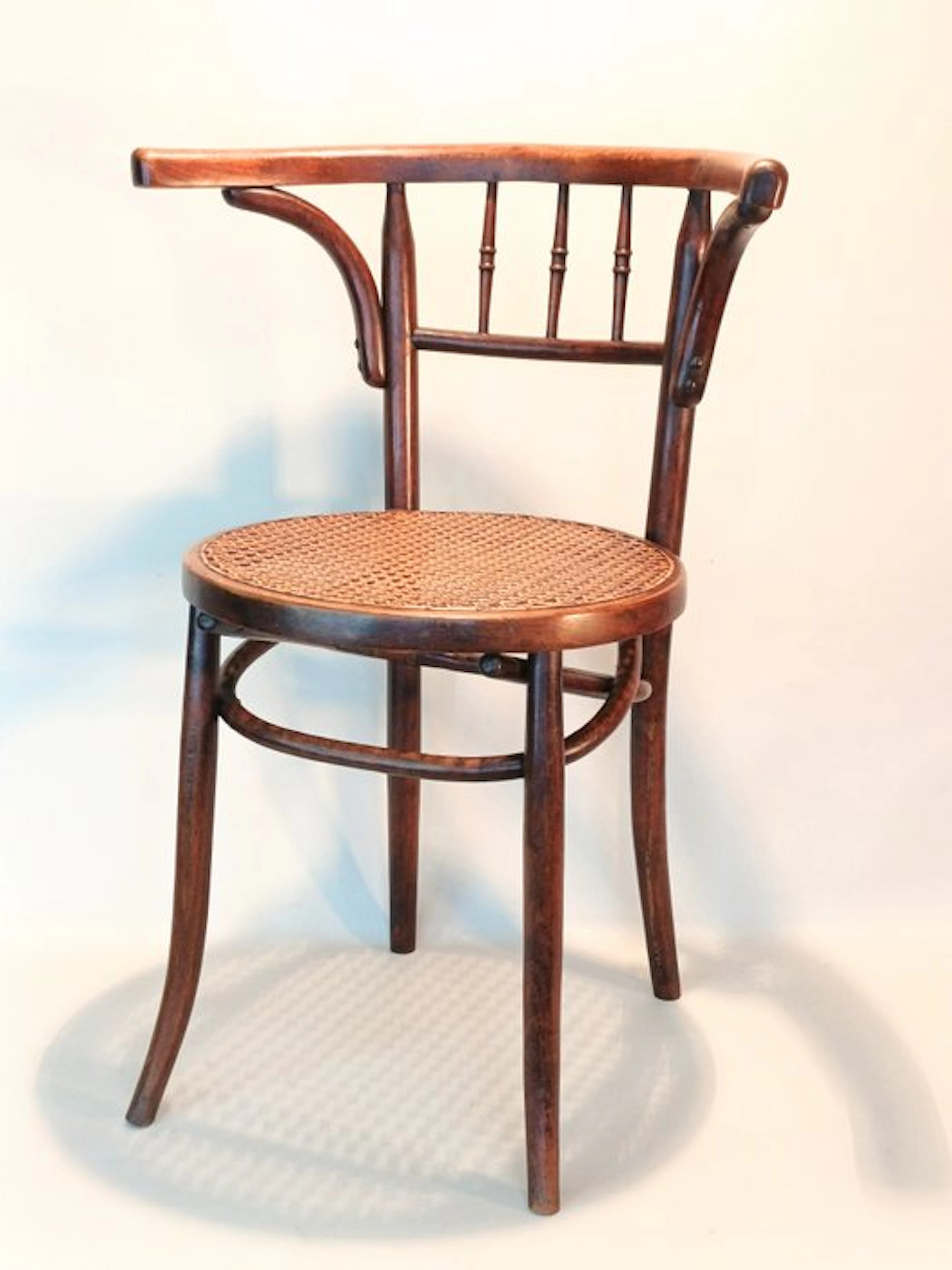 Chair - No. 98 - Wood, Rattan