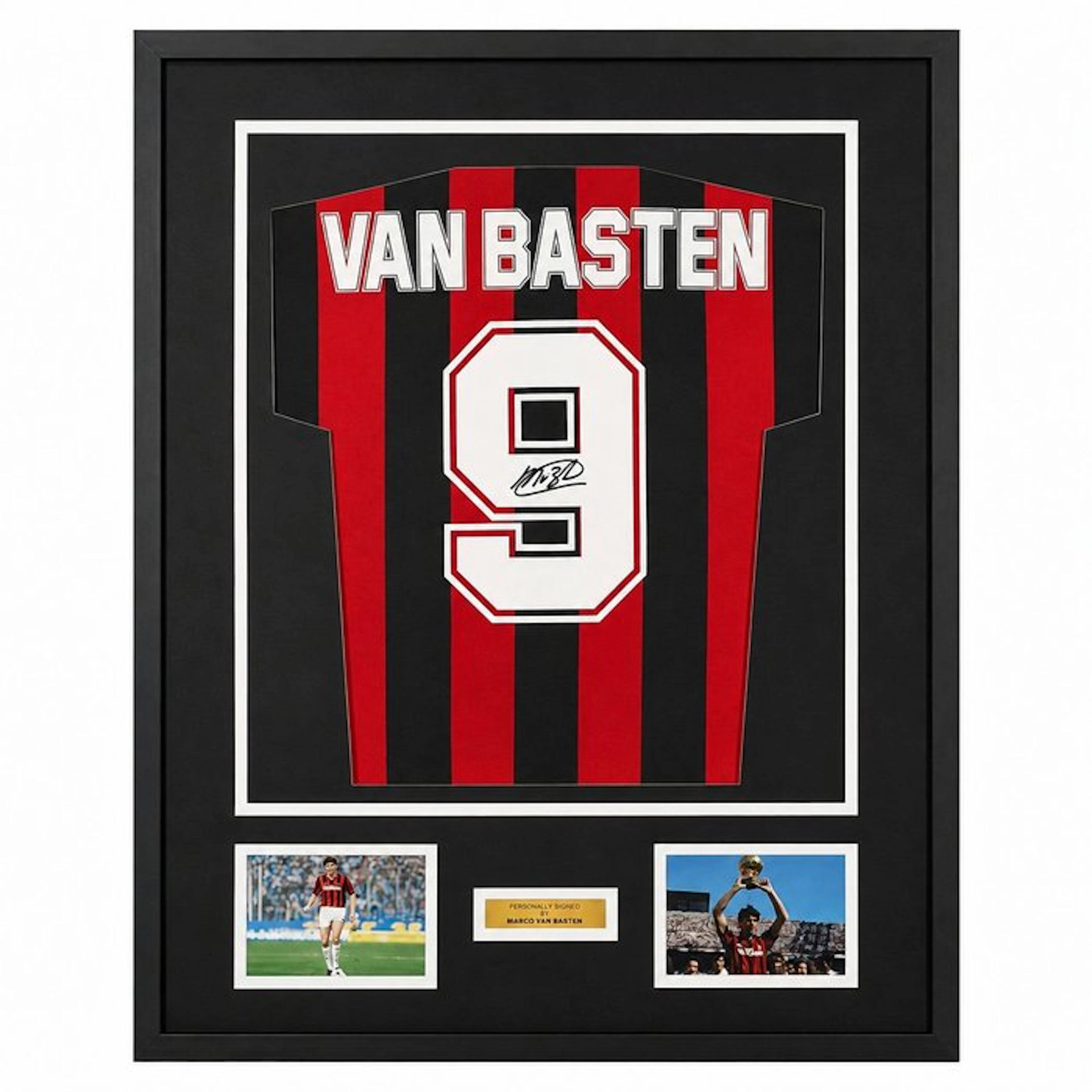 AC Milan - Italian Football League - Marco van Basten - 1988 - Jersey