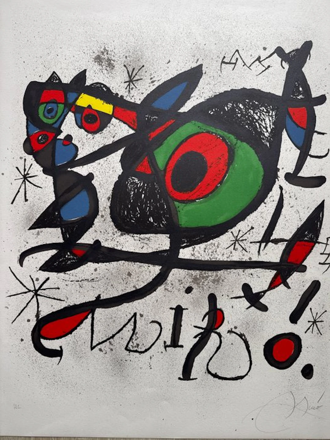 Joan Miro (1893-1983) - Sobreteixims