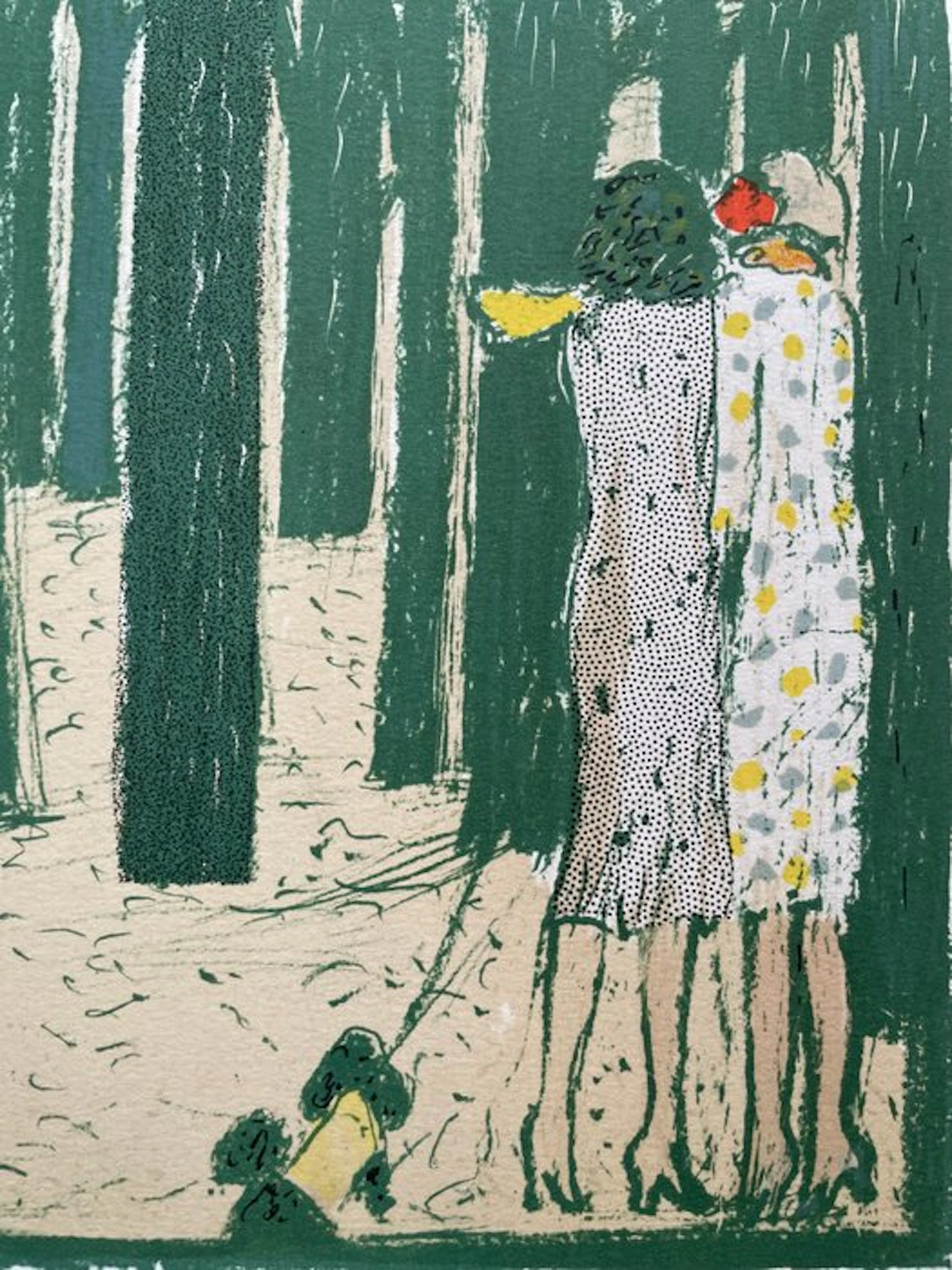 Jean-Pierre Cassigneul (1935) - Promenades. (Vendu sans prix de réserve)