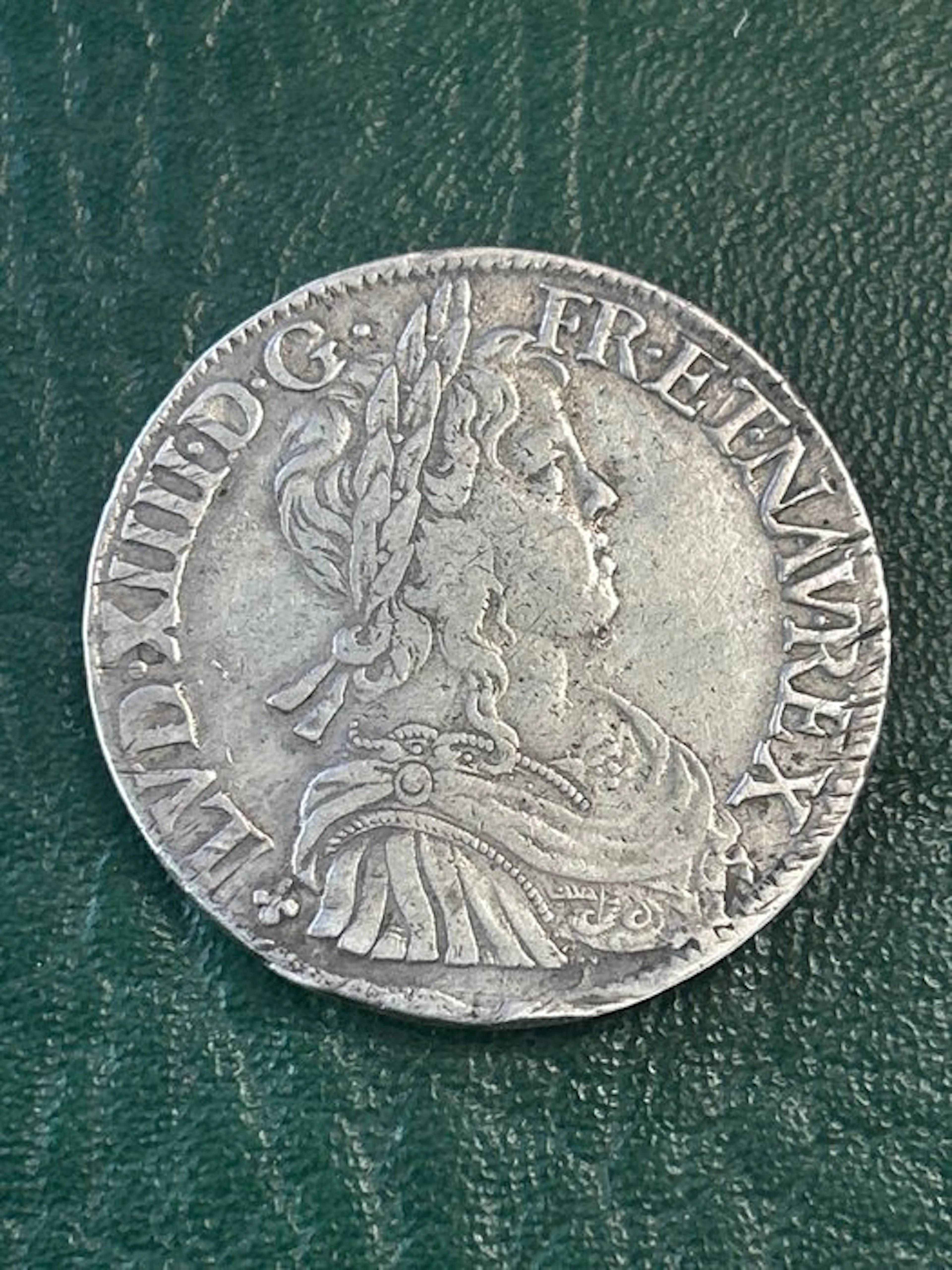 France. Louis XIV (1643-1715). Ecu 1653, Rennes (No reserve price)
