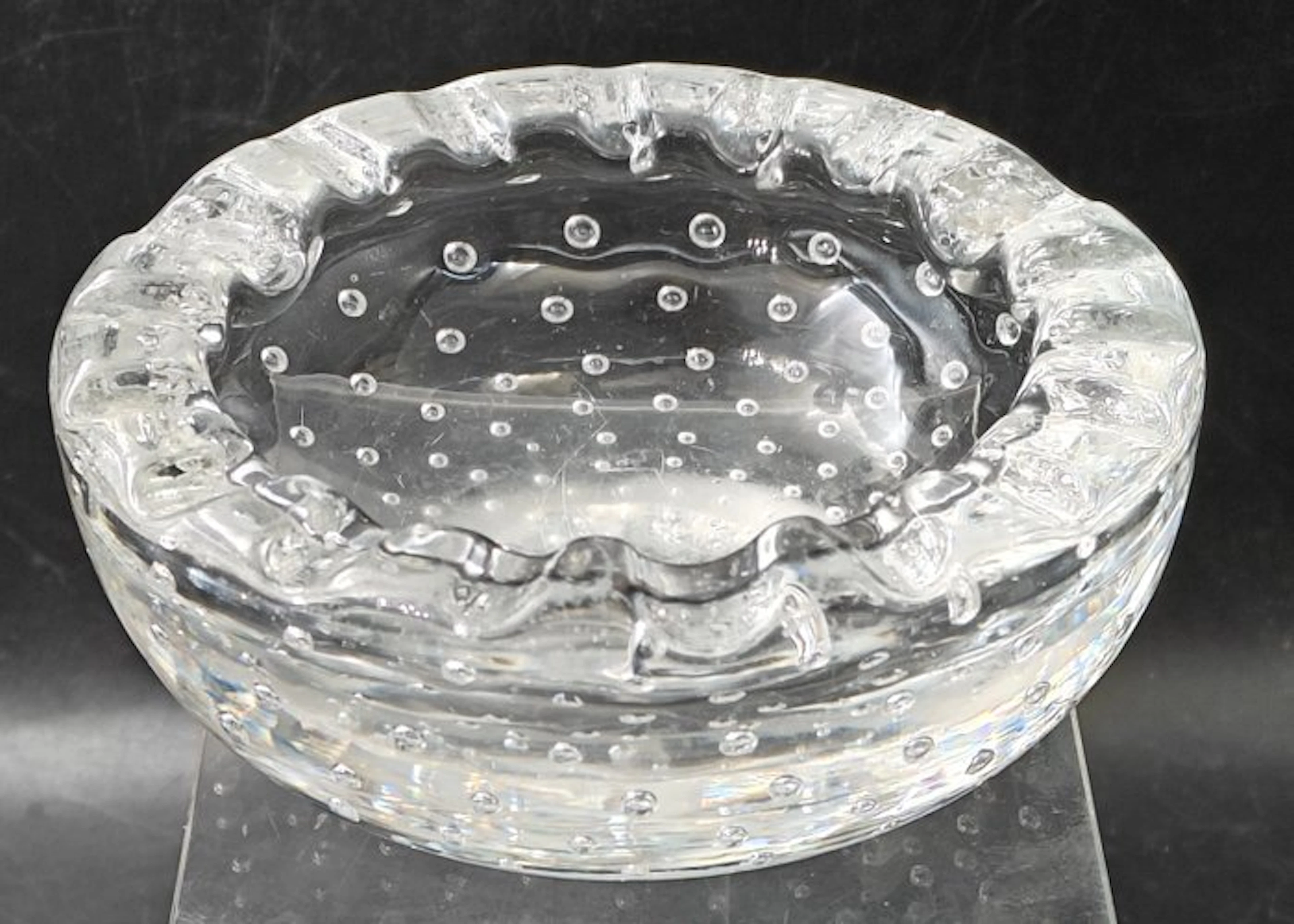 Vide poche - Daum - France - Bullé catchall tray