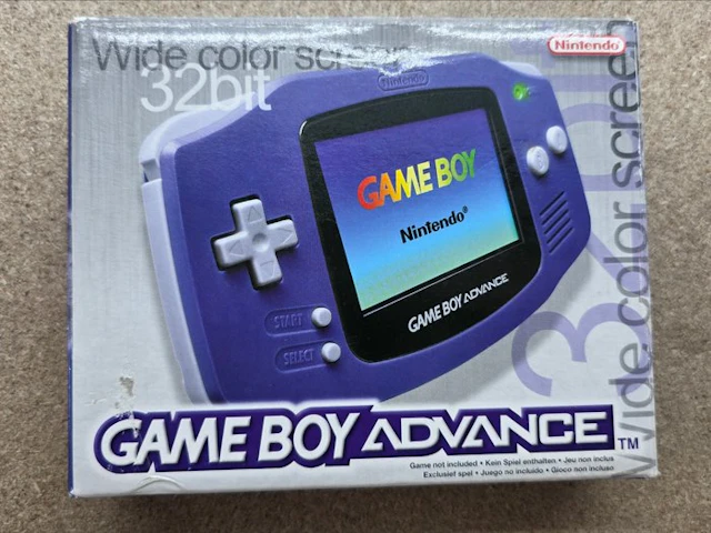 Nintendo - Gameboy Advance - Purple Edition - Complete with insert
