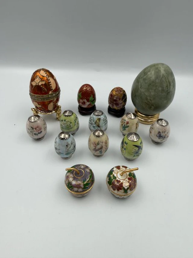 Themed collection - decorative cloisonné eggs - House of...