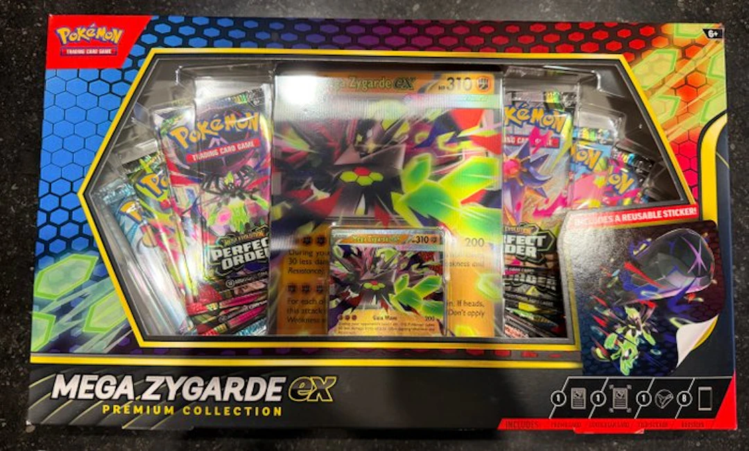 Pokémon - 1 Box - Mega Zygarde ex Premium Collection - Mega Evolution
