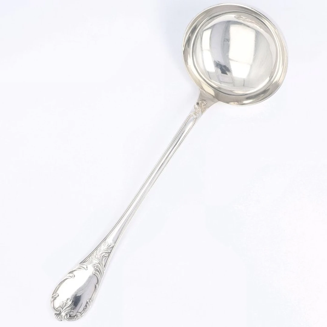 NO RESERVE - Christofle model Marly - Soup ladle - Silverplated