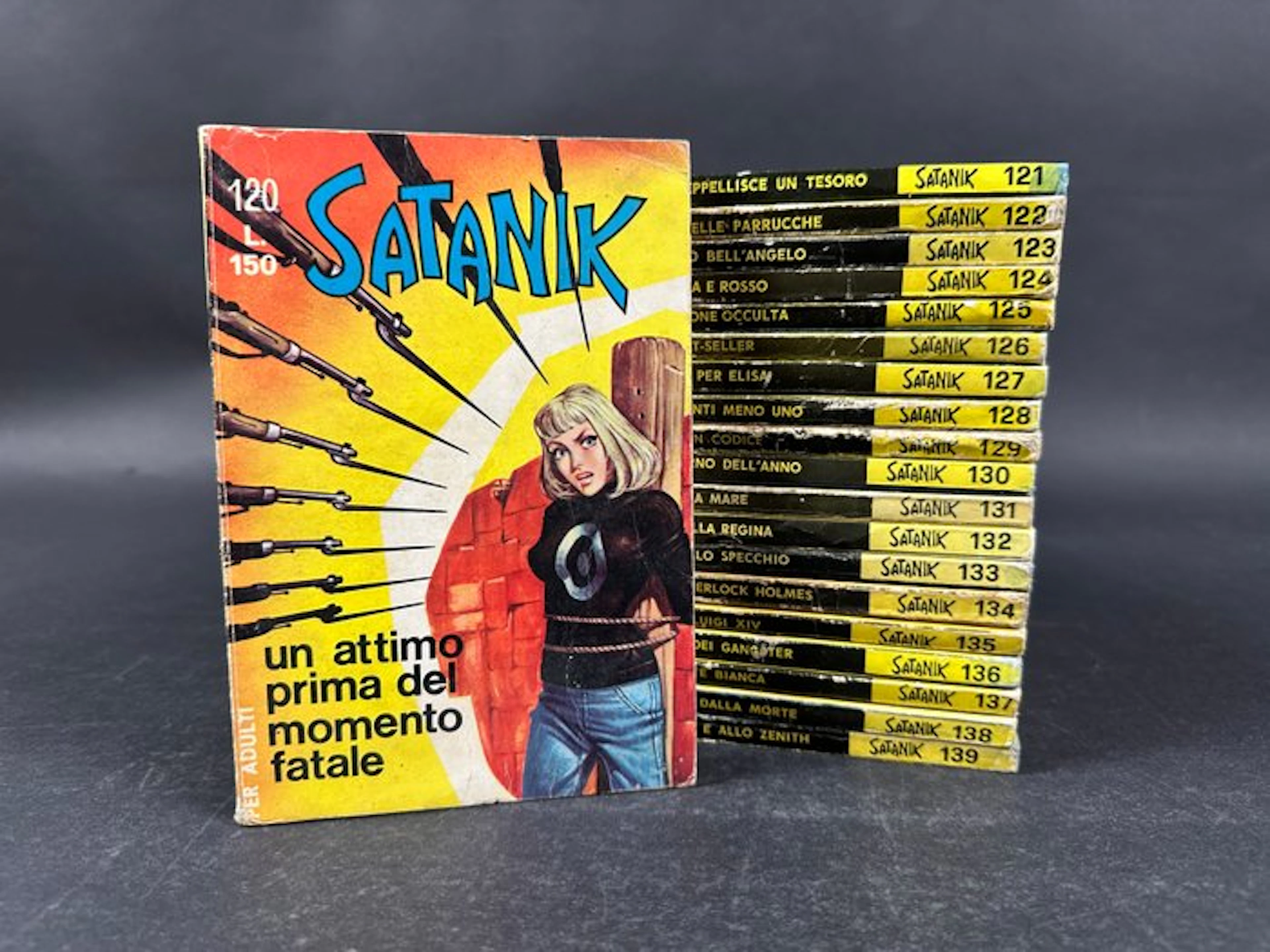 Satanik nn. 120/139 - 20 Comic - First edition - 1969