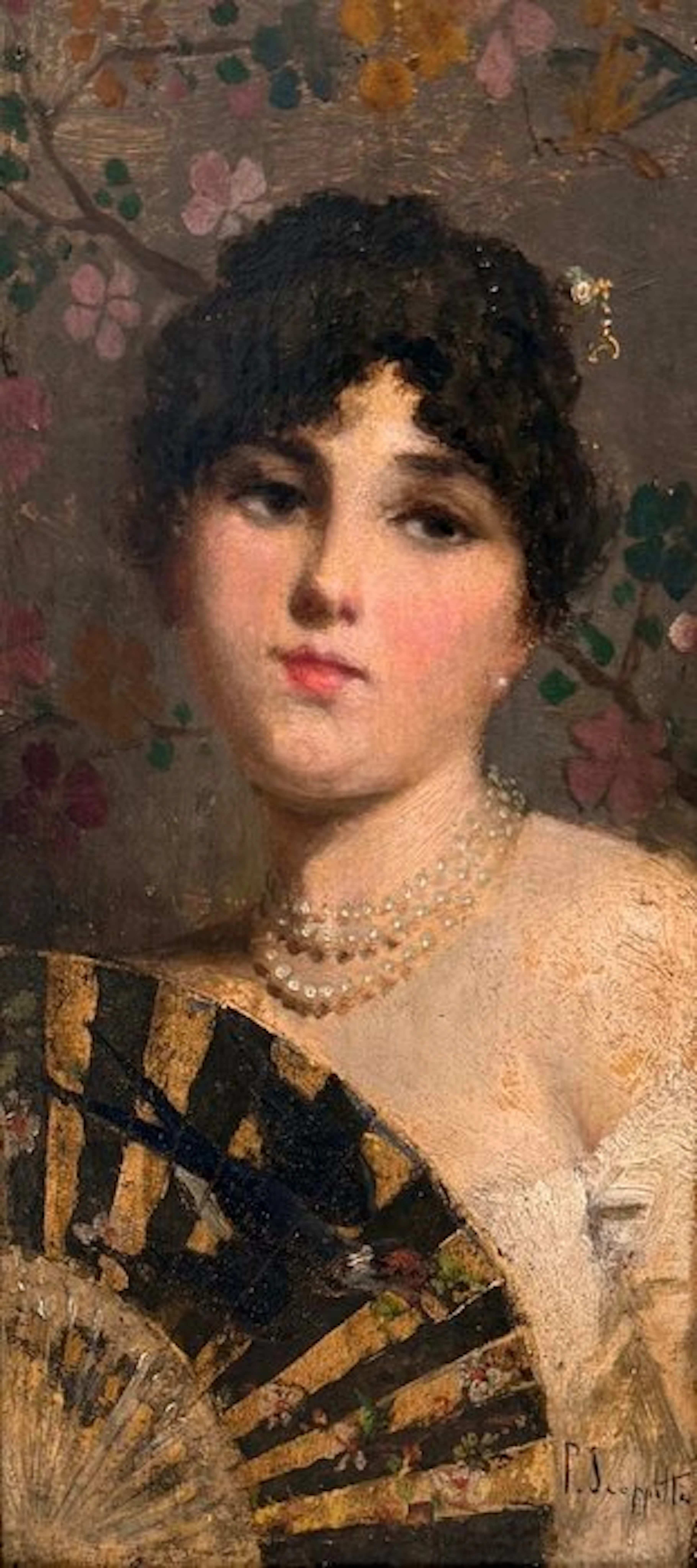 Pietro Scoppetta (1863-1920) - Riflessi di perle