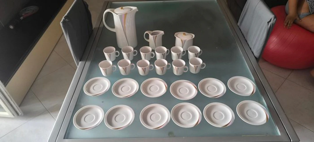Mitterteich - Coffee set for 12 (27) - Porcelain