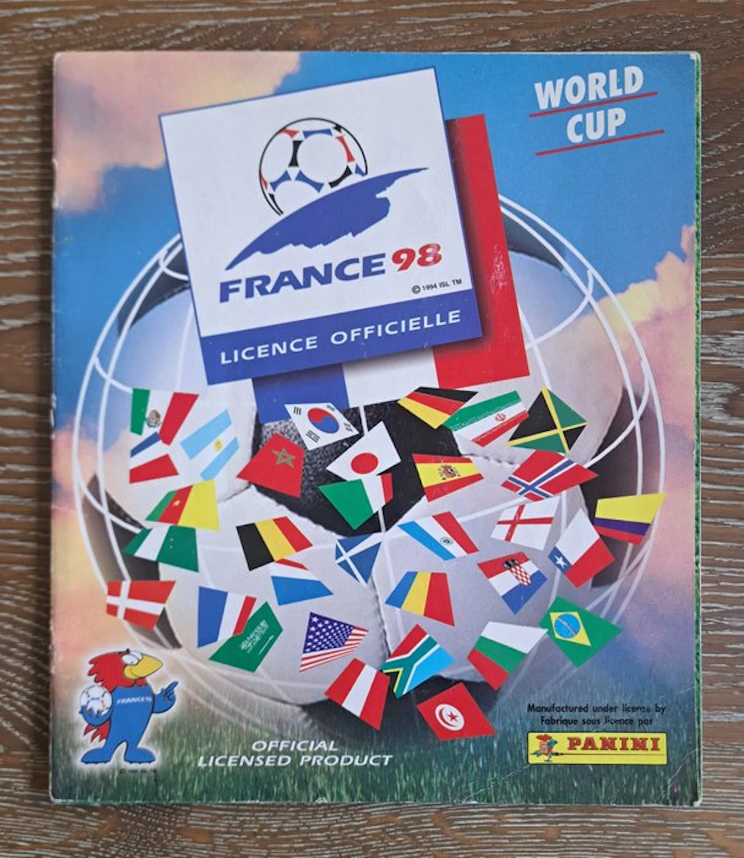 Panini World Cup France 98 - Swiss-Edition Includes...
