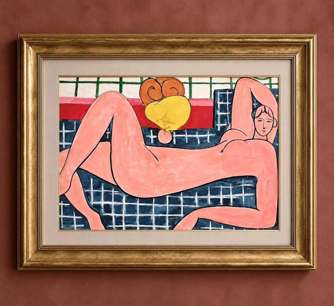 Henri Matisse (1869-1954) (after) - "Nu Rose, 1935"