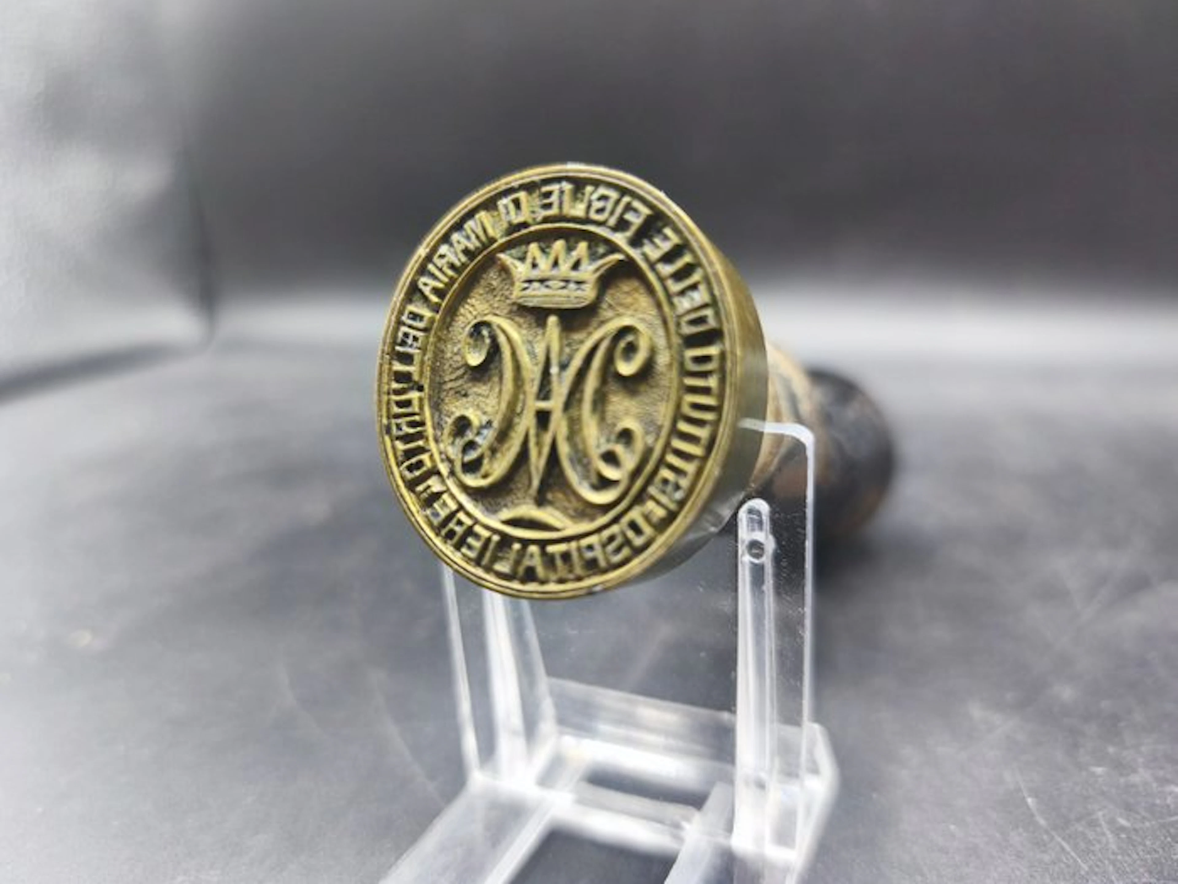 Metal, Wood - Cylinder seal - Maria Dell'Orto